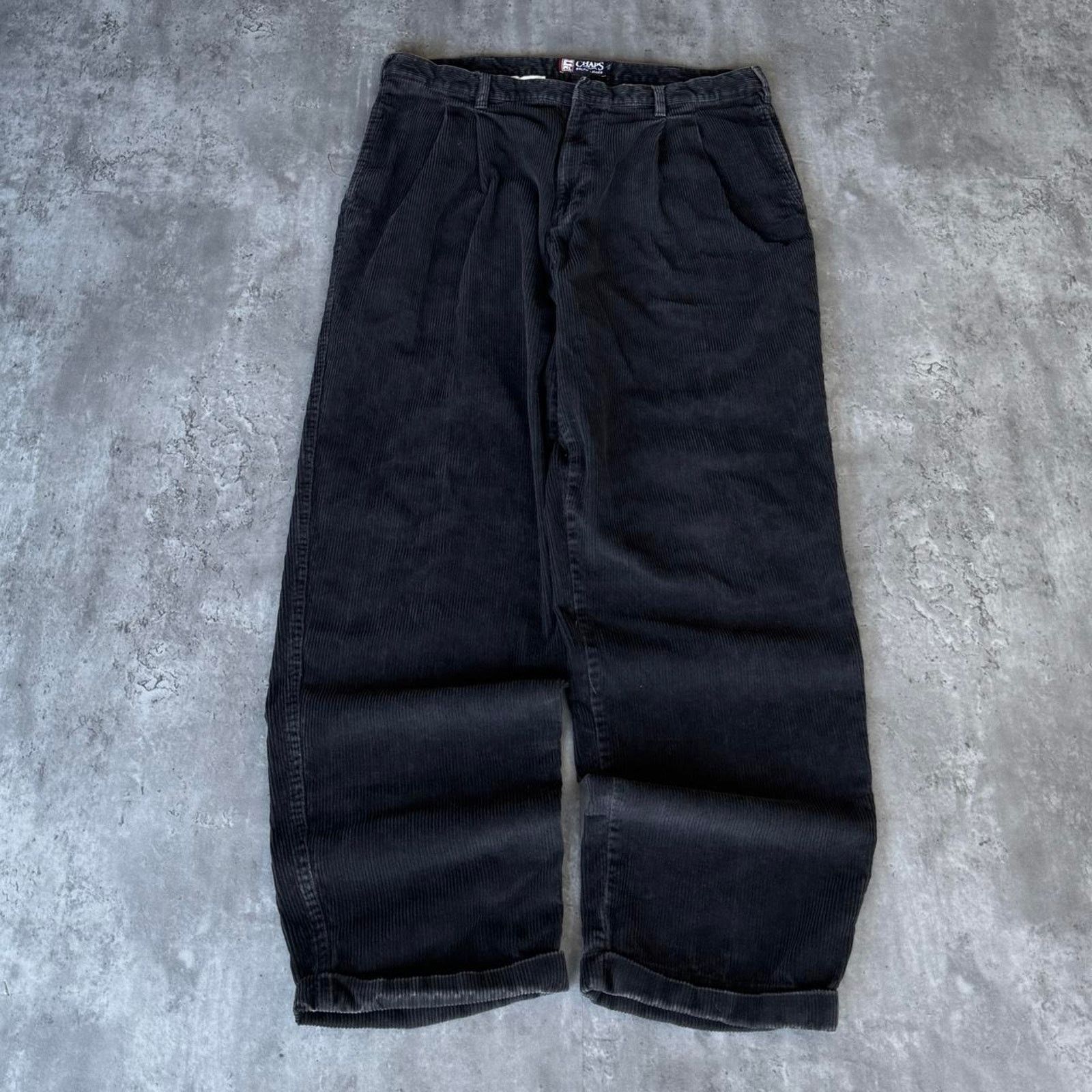 Chaps × Ralph Lauren × Vintage Vintage Y2K Chaps Ralph Lauren Baggy Corduroy Opium Pants Size US 36 / EU 52 - 1 Thumbnail