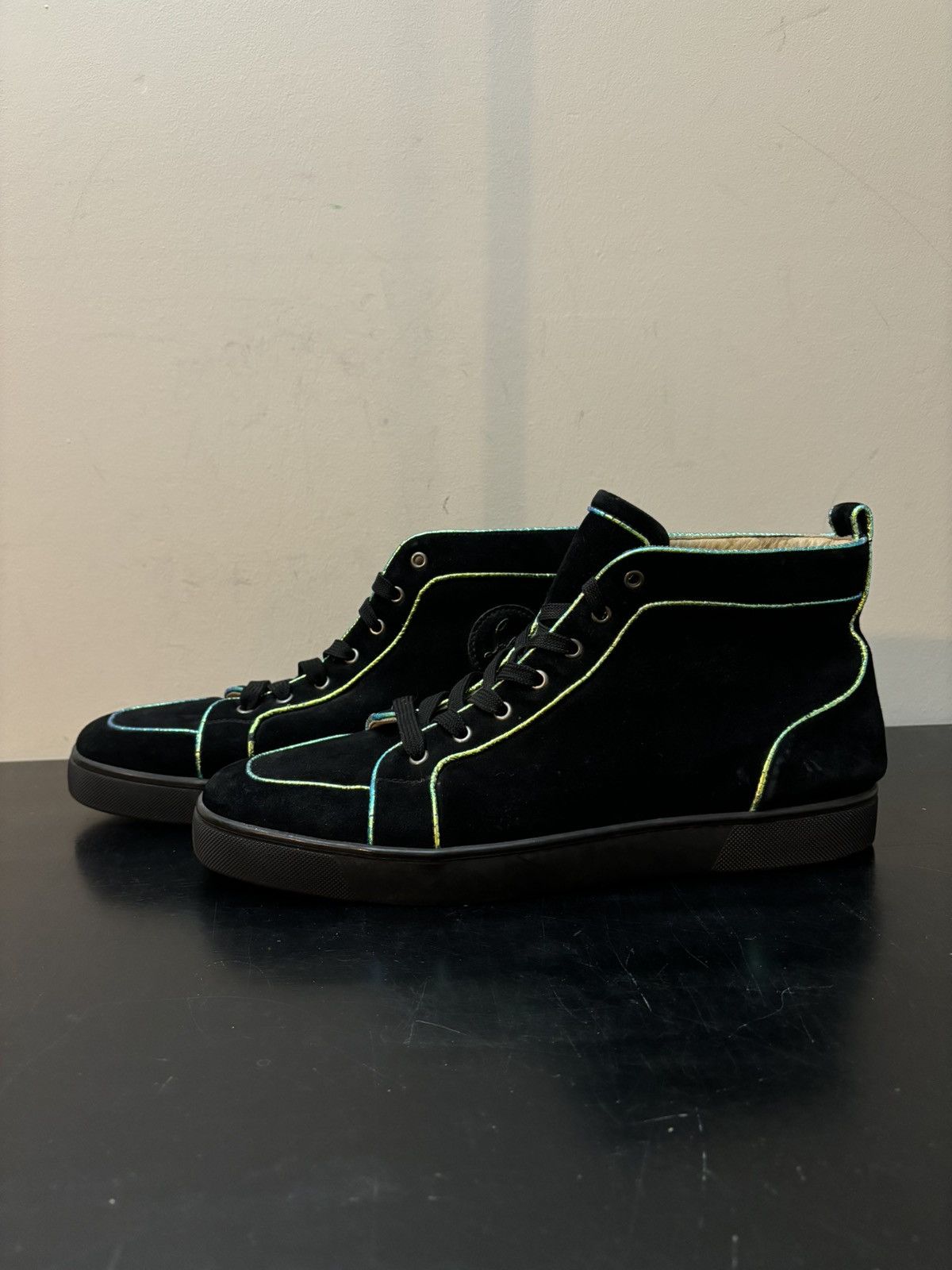 Christian Louboutin Christian Louboutin Red Bottom Louis Orlato Rantus Suede Size US 13 / EU 46 - 1 Thumbnail