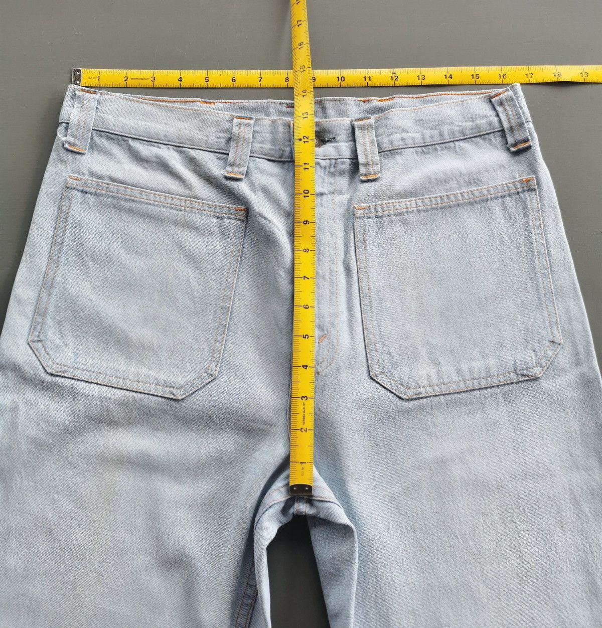 Levi's Flare Bootcut Vintage Levis Orange Tab Denim Jeans Size US 33 - 14 Thumbnail