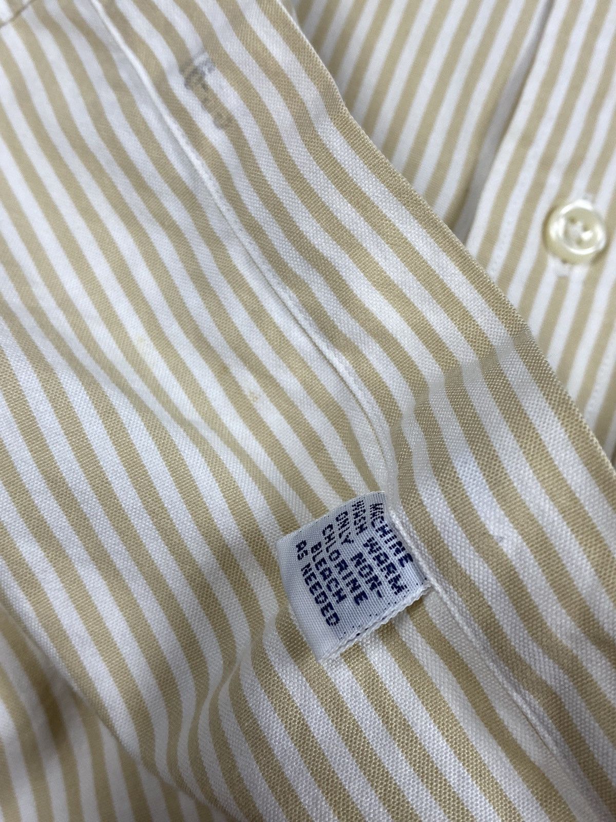Designer × Polo Ralph Lauren × Vintage Vintage Polo Ralph Lauren Striped Designer Button Up Shirt Size US XL / EU 56 / 4 - 10 Thumbnail