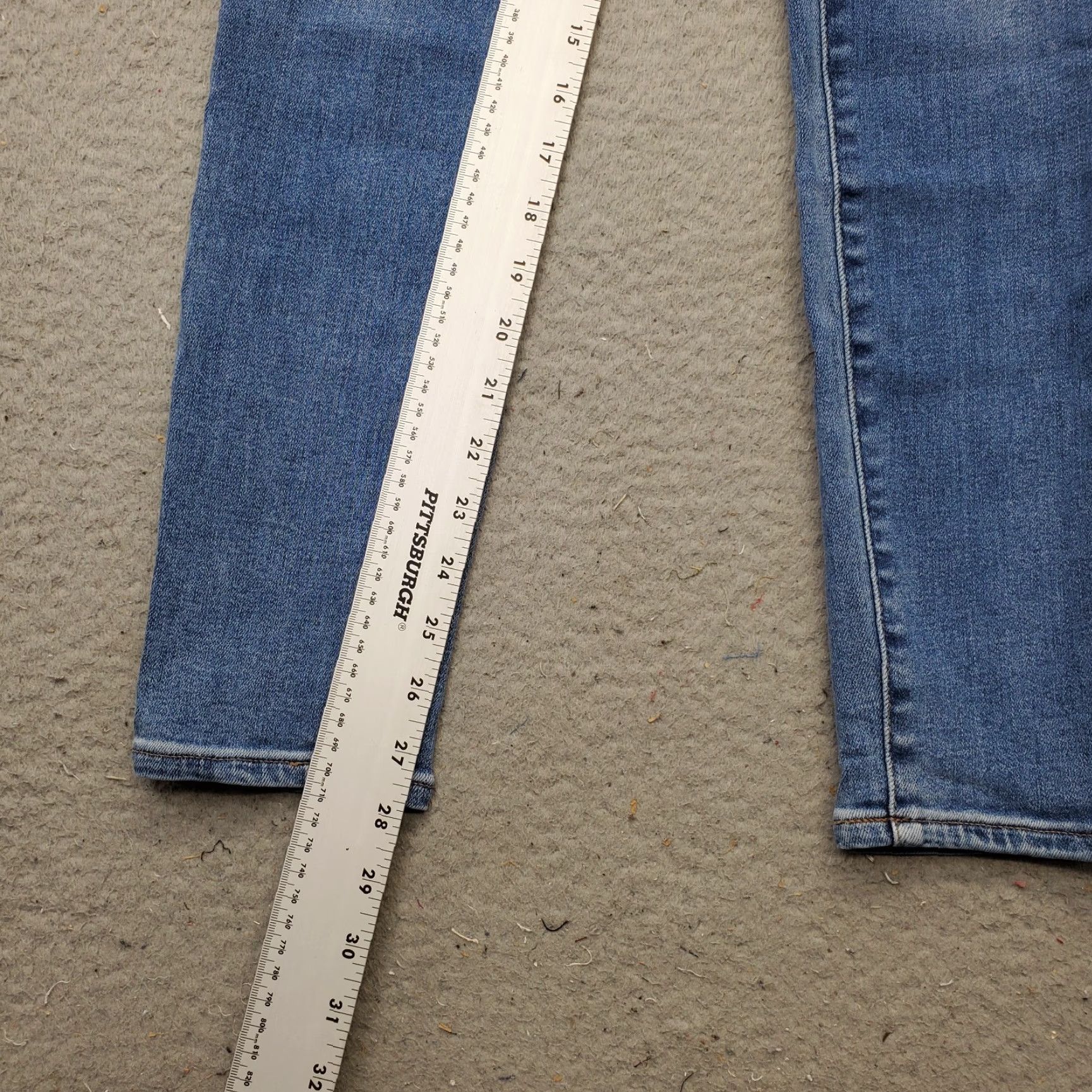 Madewell Madewell Jeans Women's 26 Blue Denim Skinny 5-Pocket Design Size 26" / US 2 / IT 38 - 4 Thumbnail