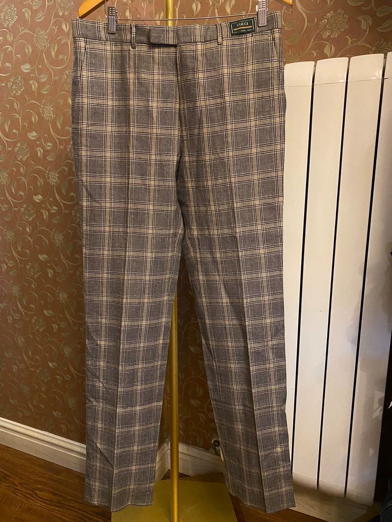 Gucci Gucci 1921 Series Green Label Western Trousers Casual Trous Size US 34 / EU 50 - 4 Thumbnail