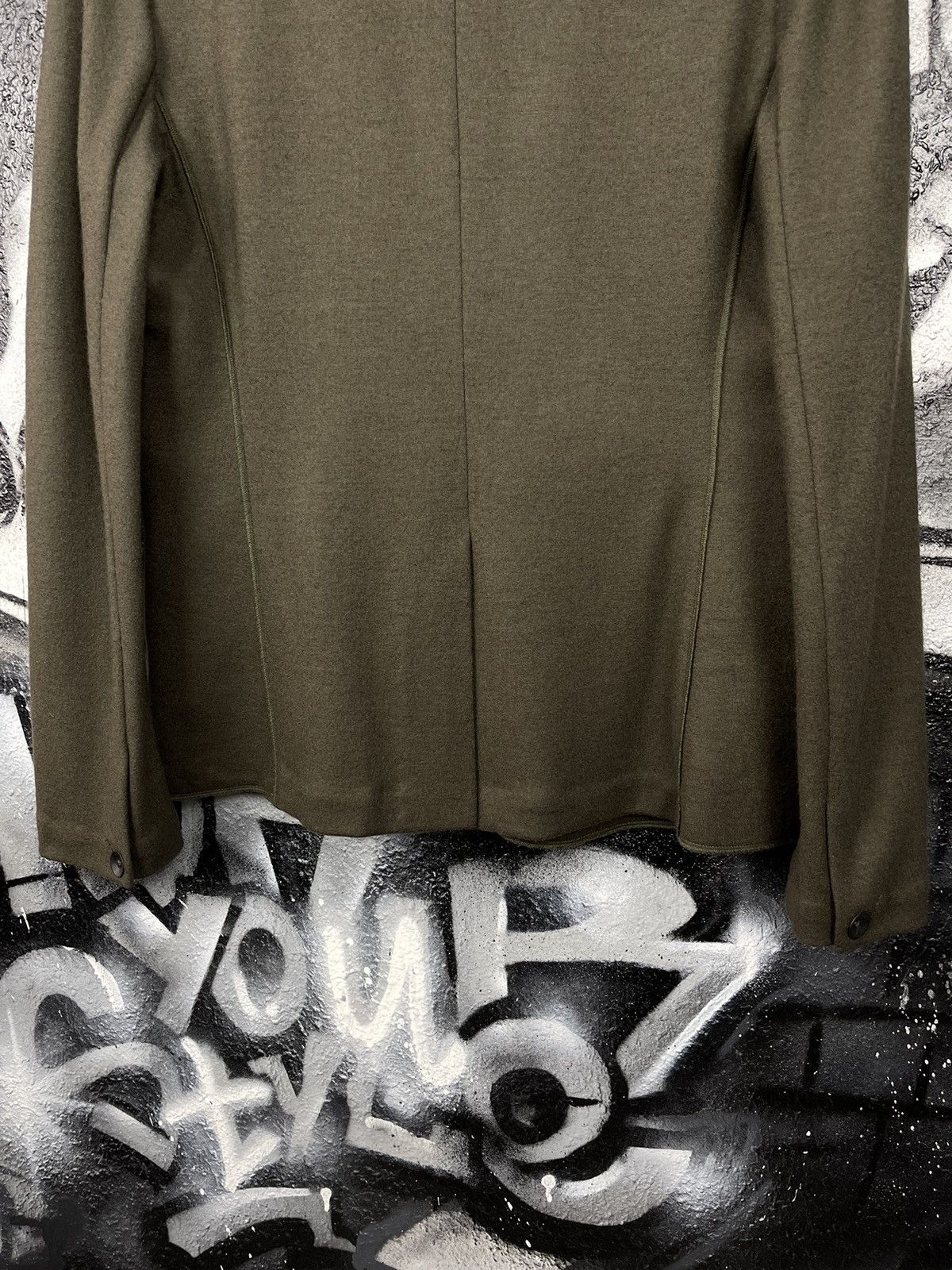 Rag & Bone Rag & Bone New York Wool Single Button Olive Blazer Women’s Size M / US 6-8 / IT 42-44 - 7 Thumbnail