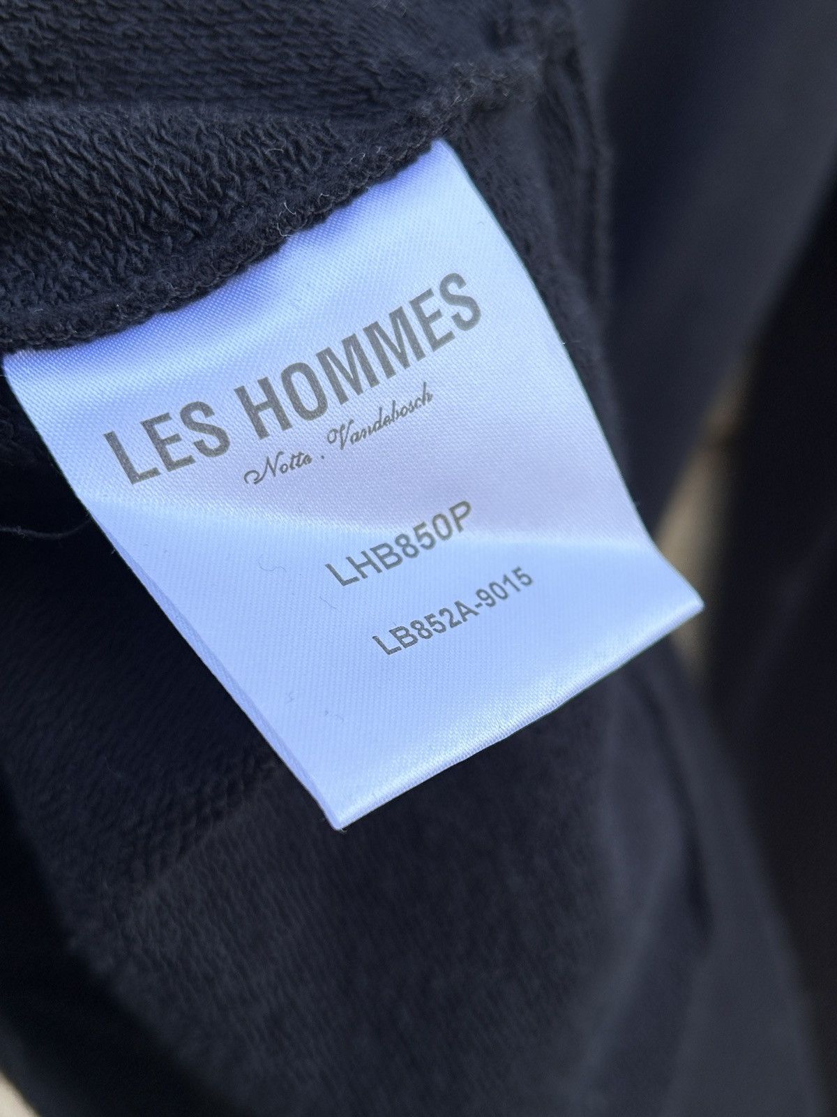 Les Hommes $RRP 890 Les Hommes Printed Scuba Sweatshirt Crewneck Black Size US XS / EU 42 / 0 - 8 Thumbnail