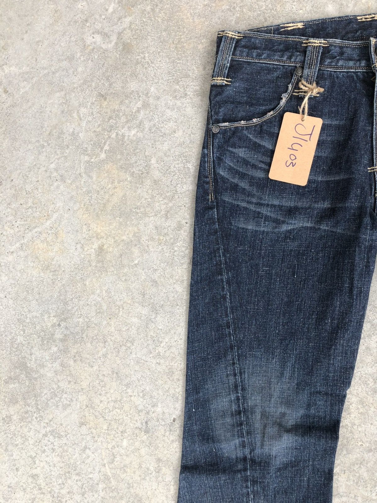 Levi's Flared Levis Engineered Bootcut Distressed Denim Size US 30 / EU 46 - 4 Thumbnail