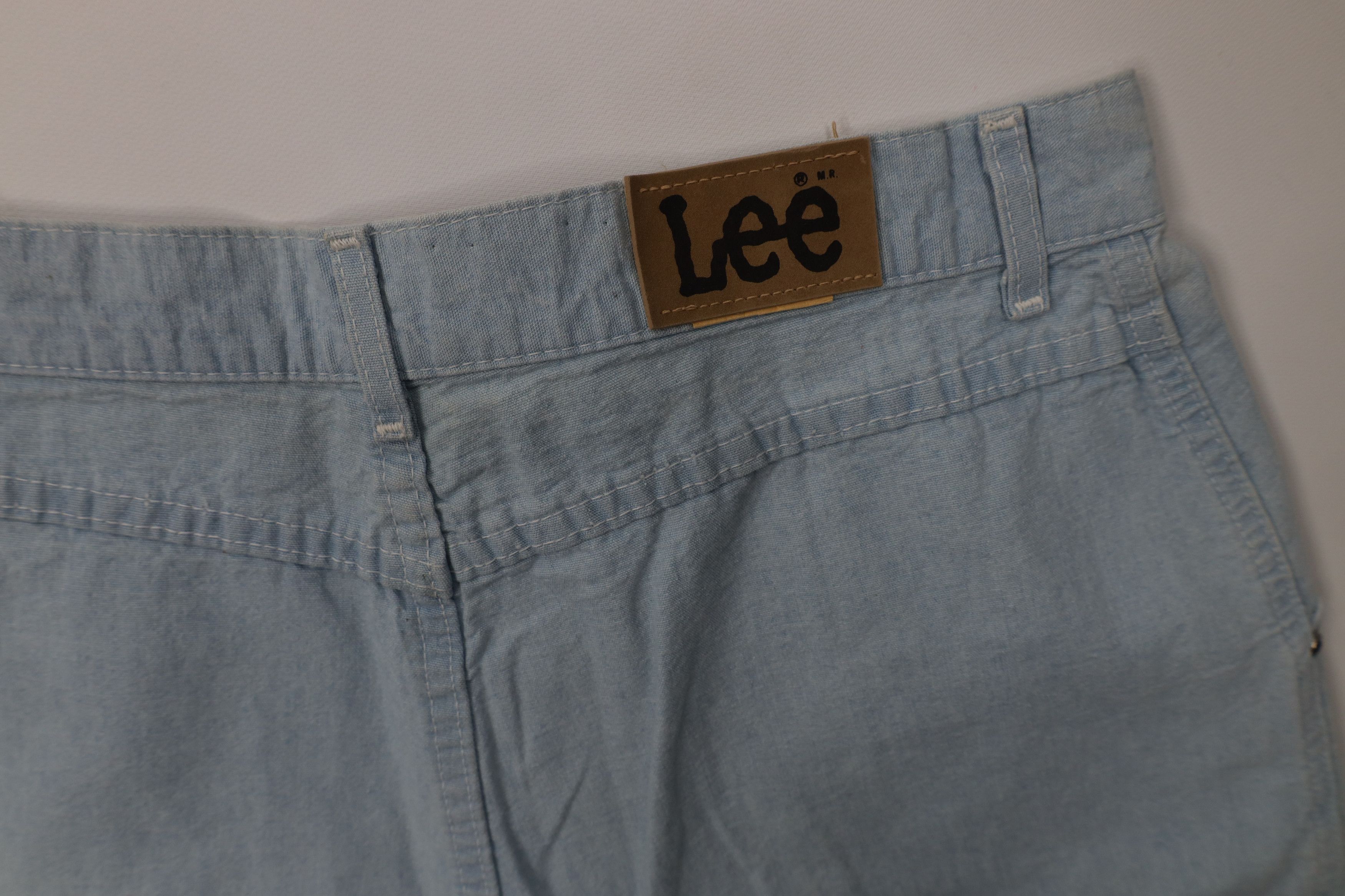 Lee Vintage 70s 80s Lee Relaxed Tapered Leg Jeans Blue USA Size 38" / US 16 / IT 52 - 16 Thumbnail