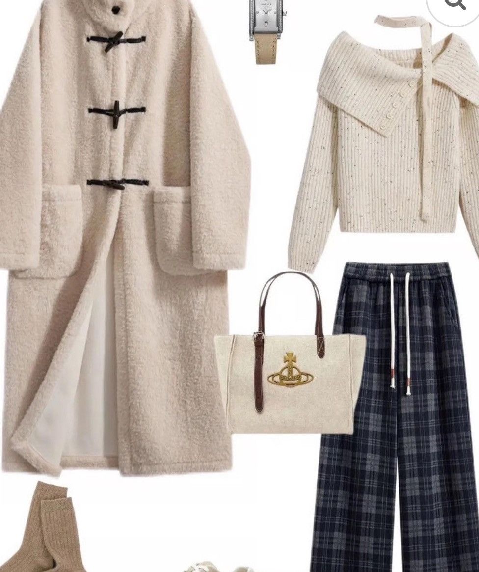 Vivienne Westwood Vivienne Westwood Hoxton Wool Beige Shopper Size ONE SIZE - 2 Thumbnail