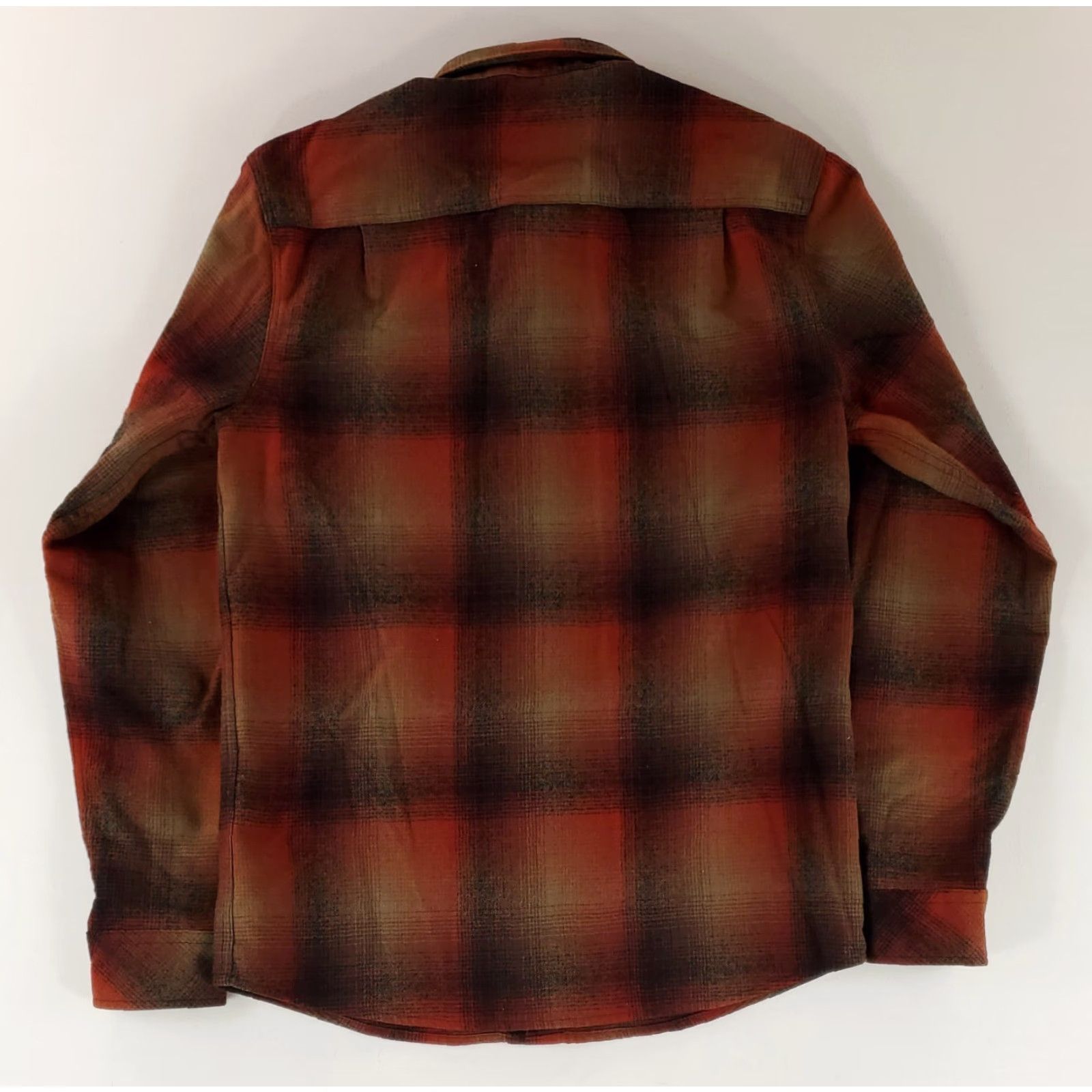 Pendleton Pendleton X Roark Shirt Snap Button Up Wool Shadow Plaid Double Elbows Mens S Multicolor Men Shirt S Size US S / EU 44-46 / 1 - 3 Thumbnail