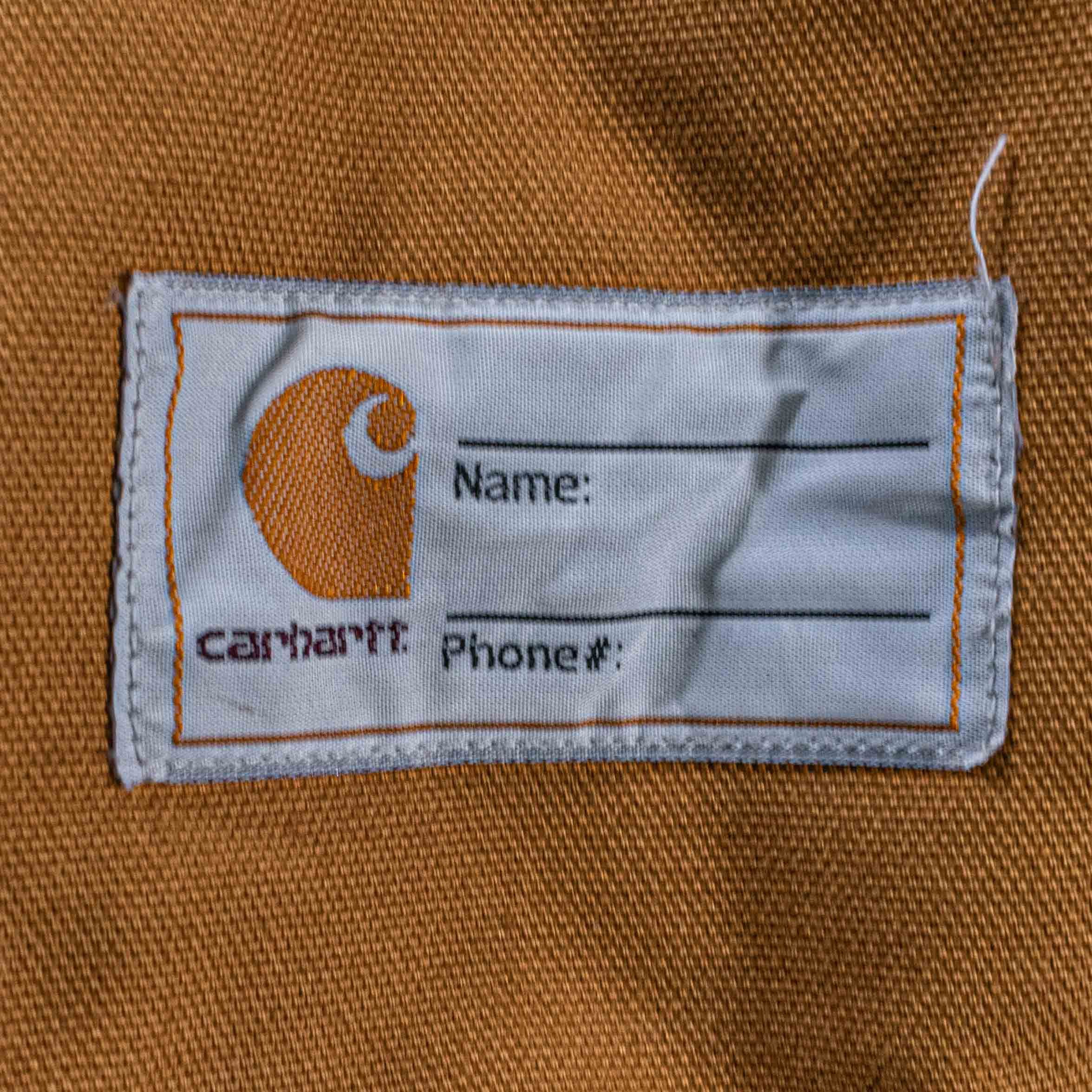 Carhartt Carhartt Hooded Jacket Youth M Medium Brown Canvas Workwear Size US XS / EU 42 / 0 - 4 Thumbnail