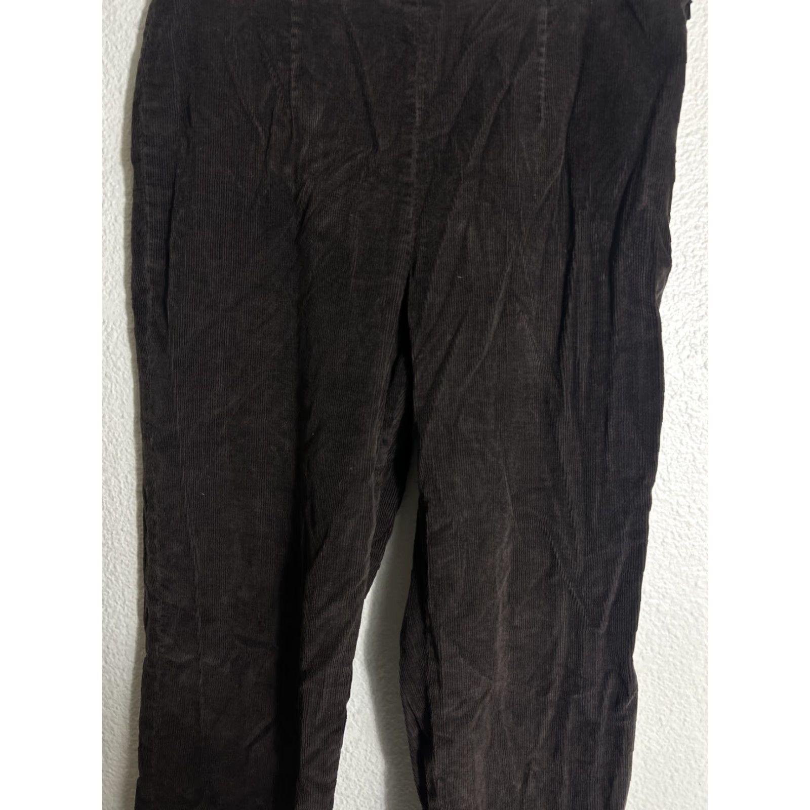 Eddie Bauer Eddie Bauer Women’s Bremerton Fit Corduroy Pants 12 Brown 34x28 Regular Straight 90s Chino Corduroy Vest? Size 34" / US 12 / IT 48 - 3 Thumbnail
