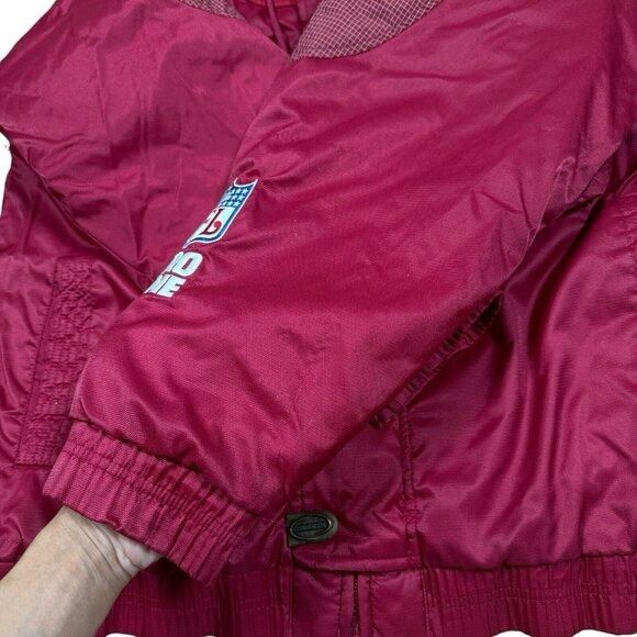 Logo Athletic × NFL Vintage 90s San Francisco 49ers Red Jacket Logo Athletic NFL Size US M / EU 48-50 / 2 - 9 Thumbnail