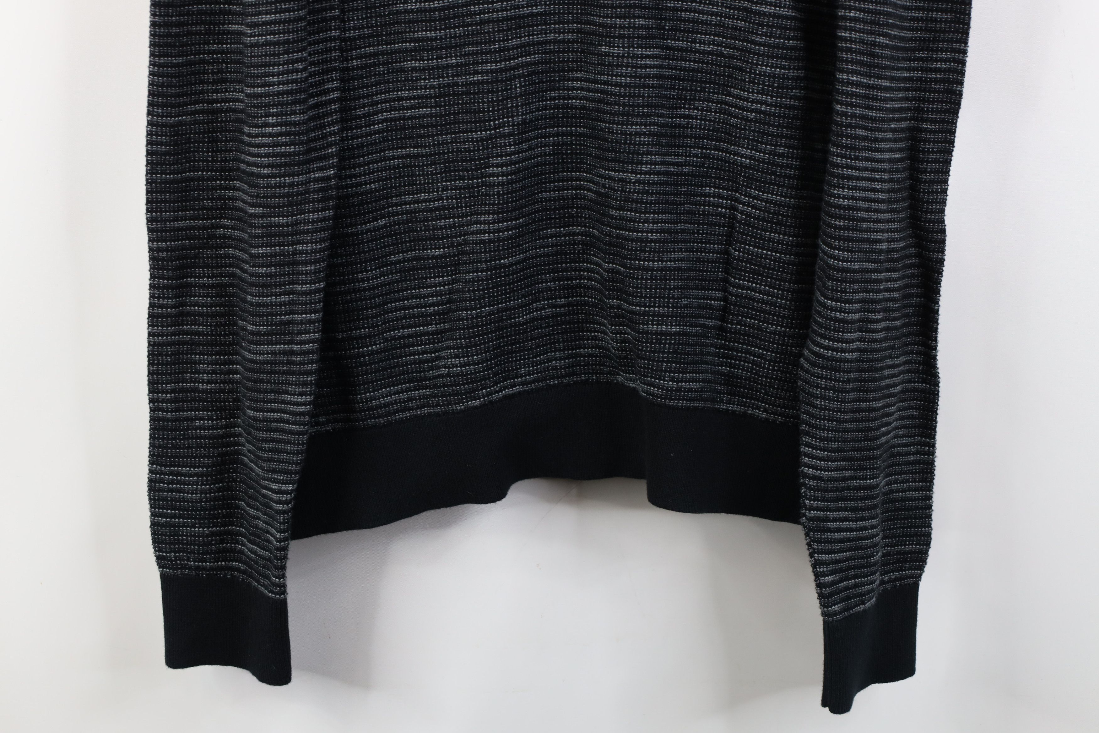 Express New Express Knit Full Zip Shawl Cardigan Sweater Black Size US XL / EU 56 / 4 - 15 Thumbnail