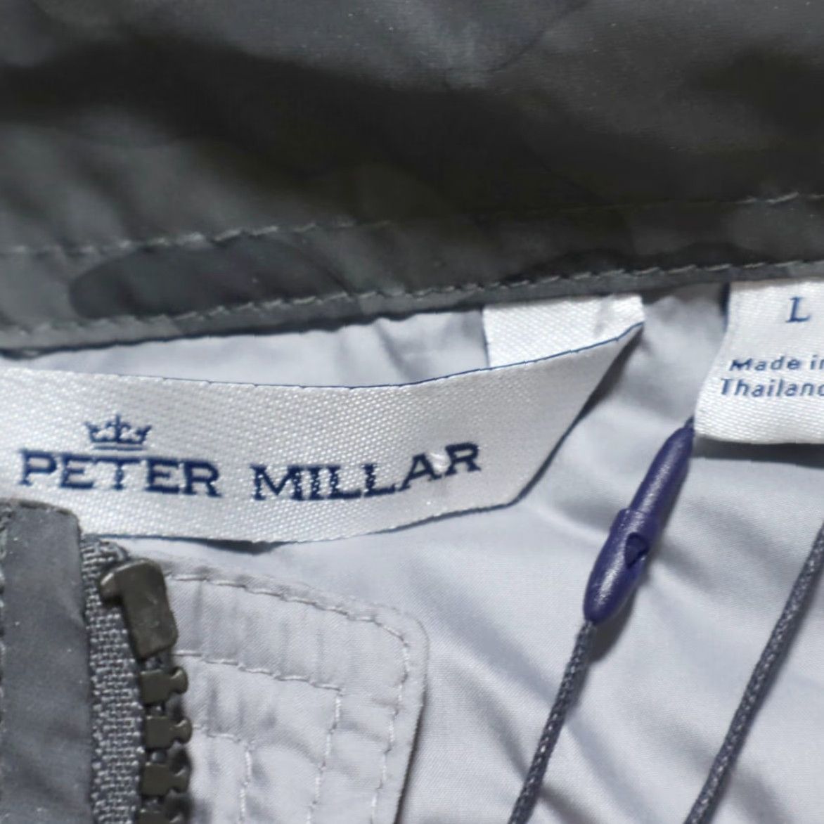 Peter Millar Peter Millar Apres Ski Vest Reflective Camouflage Iron Men's L Jacket Shirt"} Size US L / EU 52-54 / 3 - 5 Thumbnail