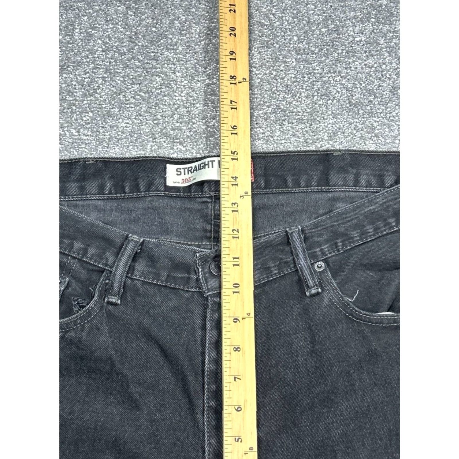 Levi's **Levi's 505 Faded Black Jeans Men's 38 Regular Fit** User: Levi's 505 Faded Black Jeans Men's 38 Regular Fit * Size US 38 / EU 54 - 5 Thumbnail