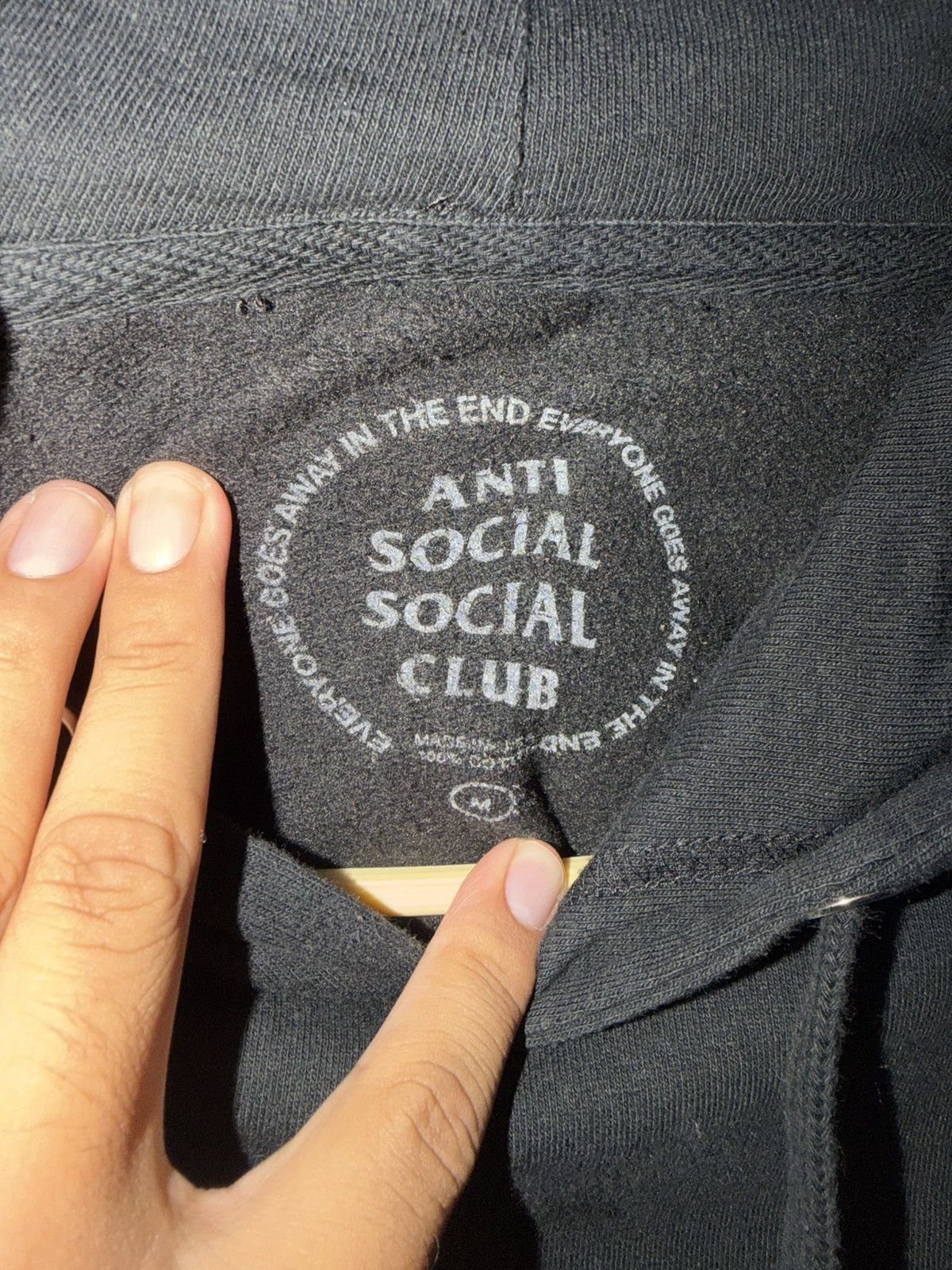 Anti Social Social Club Anti Social Social Club "Hell O Rose” Size US M / EU 48-50 / 2 - 3 Thumbnail