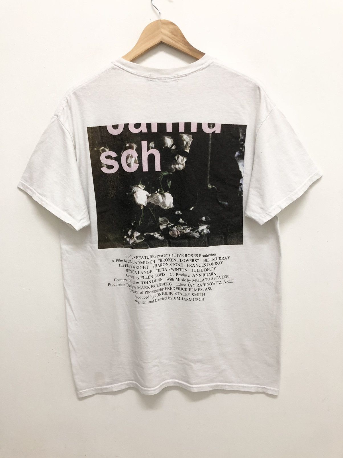 Vintage RARE 🔥 2005 BROKEN FLOWERS JIM JARMUSCH FILM PROMO TEE Size US L / EU 52-54 / 3 - 2 Thumbnail