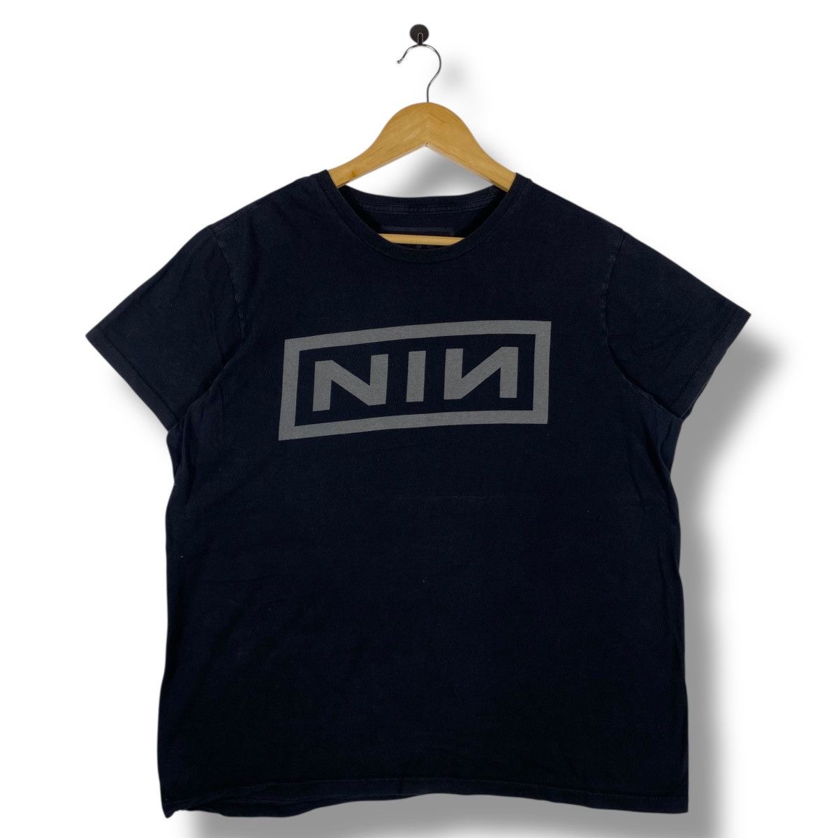 Band Tees NINE INCH NAIL Band Logo Tee Shirt Extra Large Size Size US XL / EU 56 / 4 - 1 Thumbnail