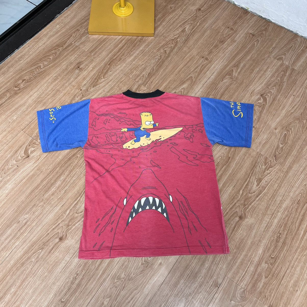 The Simpsons × Vintage Vintage Rare 90s The Simpsons "Surfer" All Over Print Size US M / EU 48-50 / 2 - 5 Thumbnail