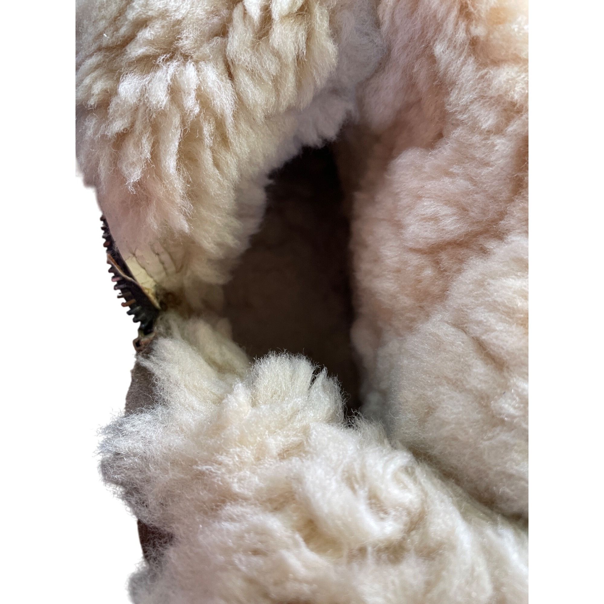 Ugg Ugg Australia Womens Brown Mid-Calf Leather sheep lined fur Size US 7 / IT 37 - 10 Thumbnail
