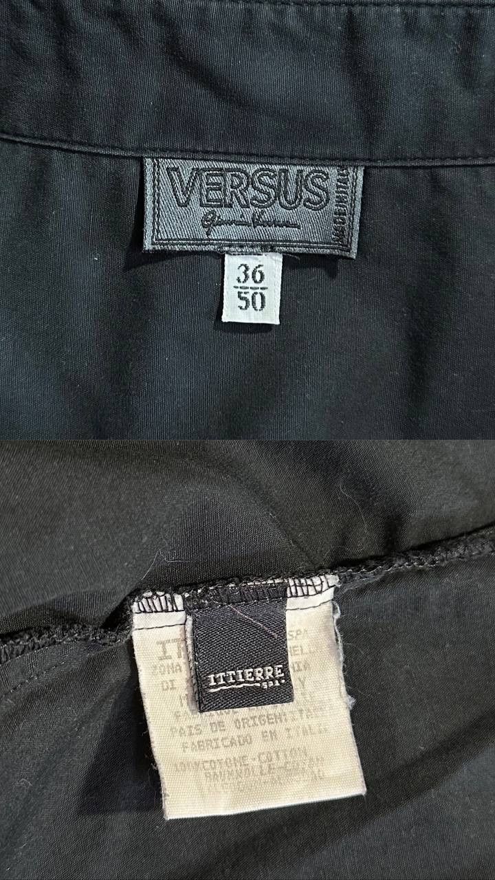 Versace × Versus Versace VERSUS Gianni Versace vintage logo long Sleeve Shirt buttons Size US M / EU 48-50 / 2 - 8 Thumbnail