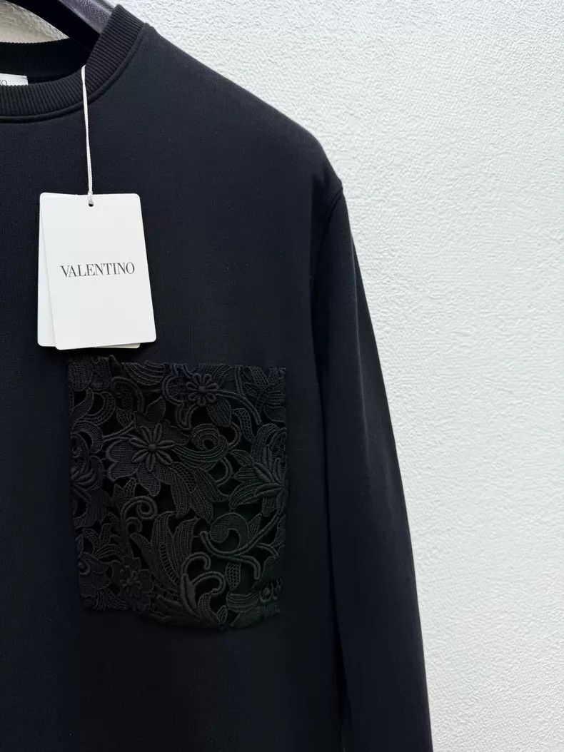 Valentino Valentino Woven pocket sweatshirt Size S / US 4 / IT 40 - 5 Thumbnail