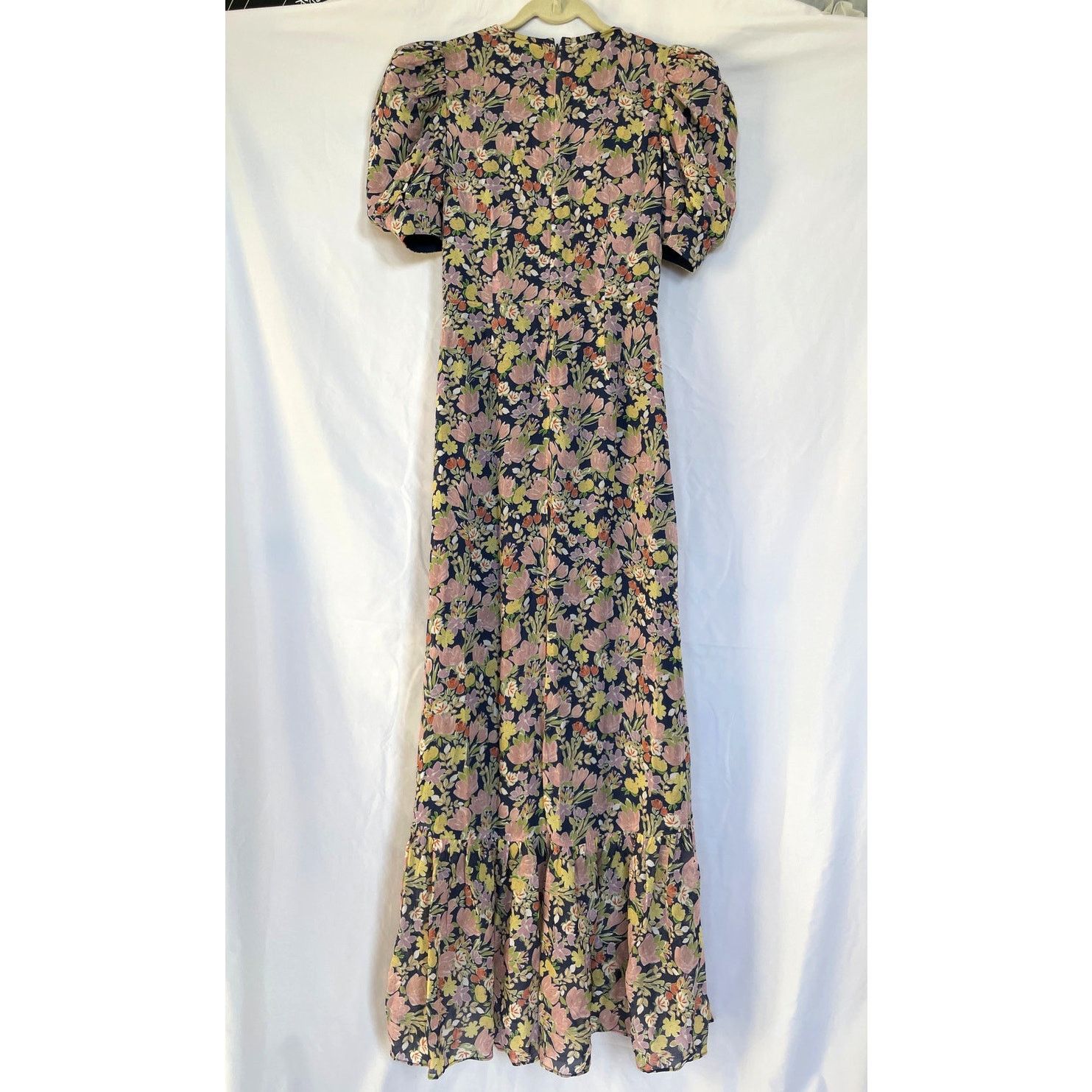 Other NWT Yumi Kim Andrea Maxi Dress Pink Navy Floral XS Size XS / US 0-2 / IT 36-38 - 4 Thumbnail