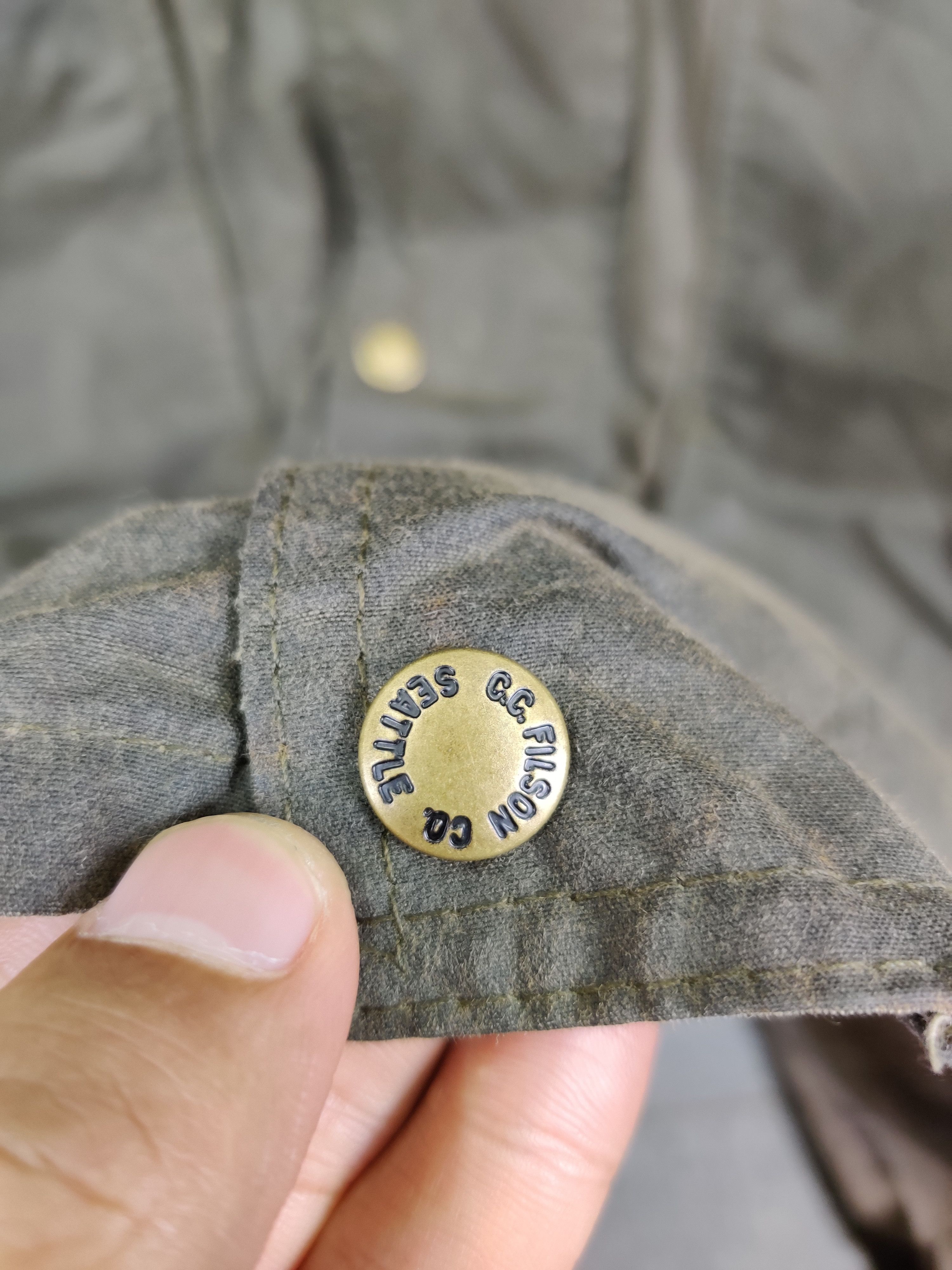 Filson Vintage Filson Co Seattle Waxed Jacket Size US XL / EU 56 / 4 - 9 Thumbnail