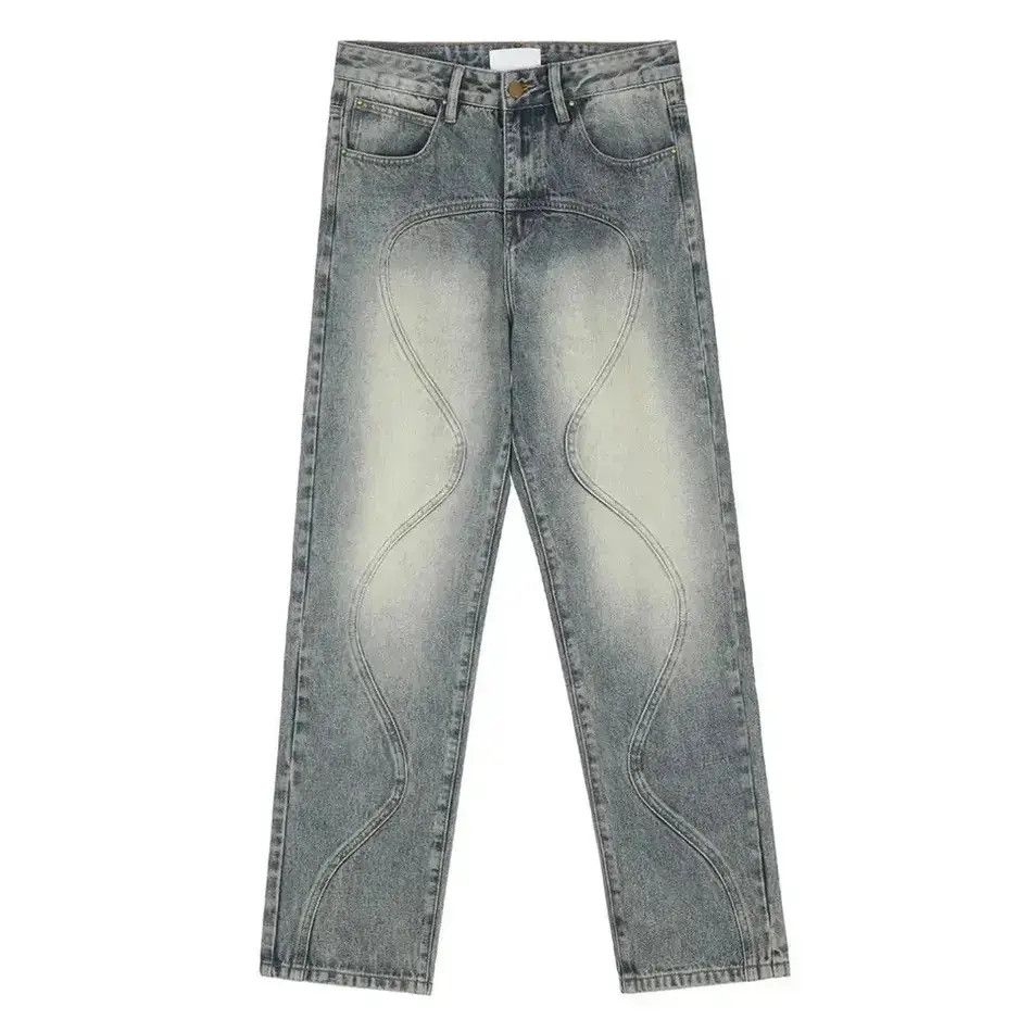 Japanese Brand Street 90’s hiphop washed skateboard hip-hop jeans Size US 34 / EU 50 - 6 Thumbnail