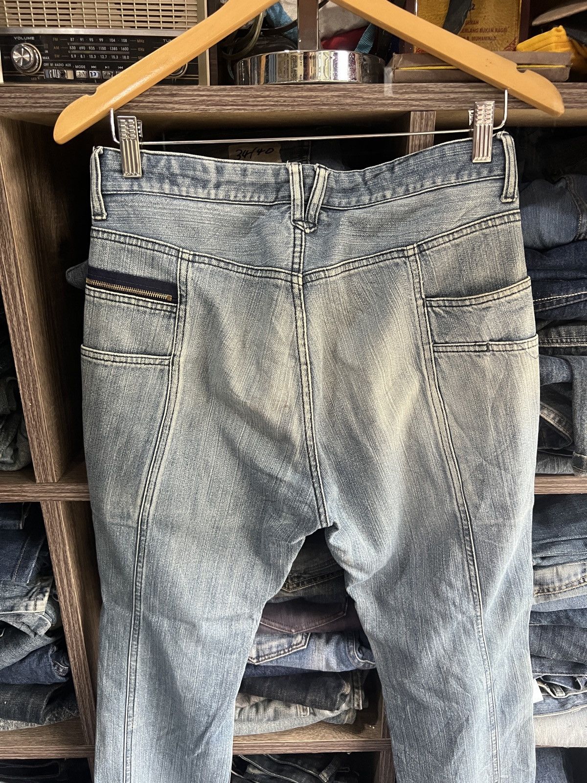 Japanese Brand 🔥Phil Smart Union Made Denim Size US 31 - 14 Thumbnail