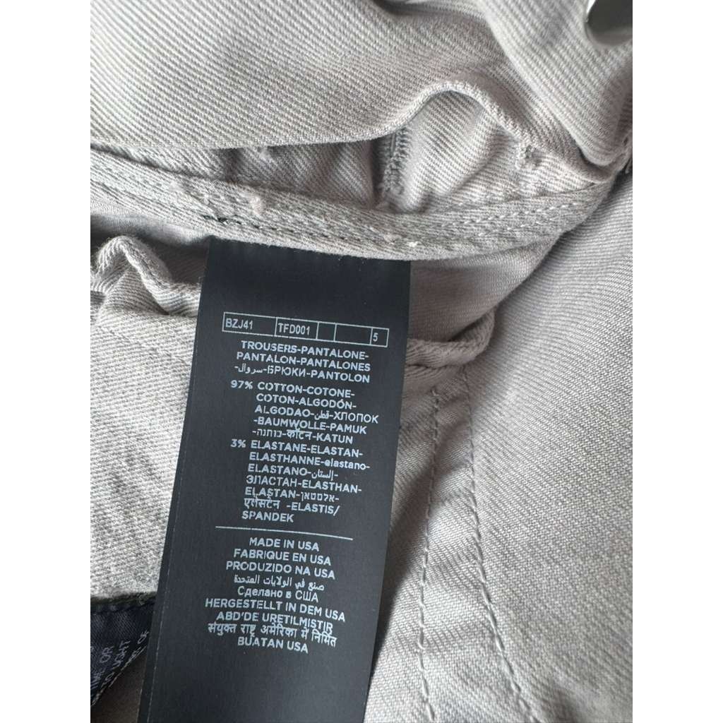 Tom Ford o1rshd1 Slim Fit Corduroy Jeans in Pale Stone Size US 36 / EU 52 - 12 Thumbnail