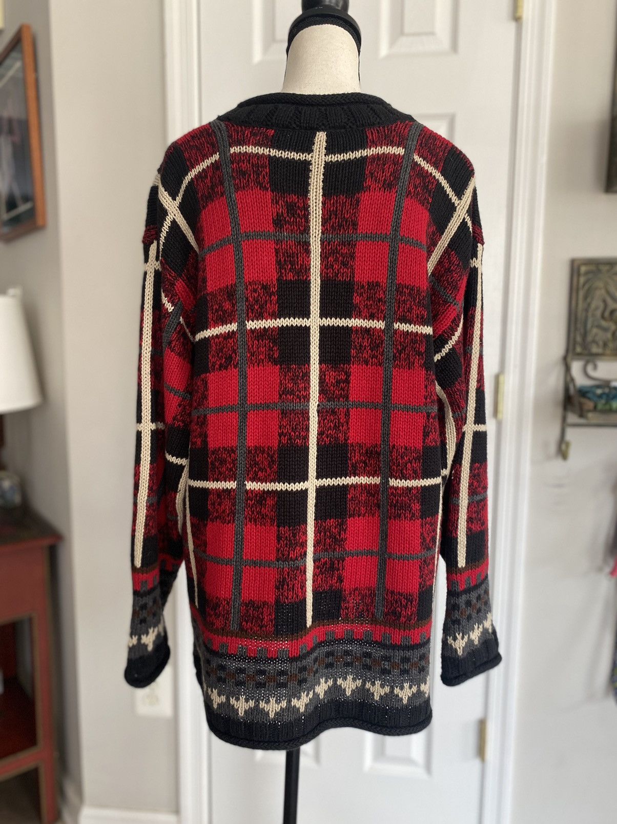 Other METROPOLITAN NEW YORK 10001 THICK KNIT PULLOVER SWEATER Size L / US 10 / IT 46 - 12 Thumbnail