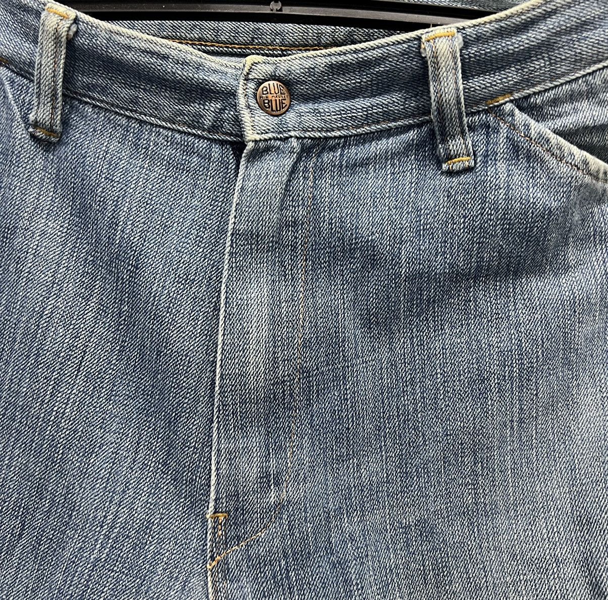 Blue Blue Japan × Vintage VINTAGE BLUE BLUE M.R MARKET DENIM PANTS Size US 32 / EU 48 - 5 Thumbnail