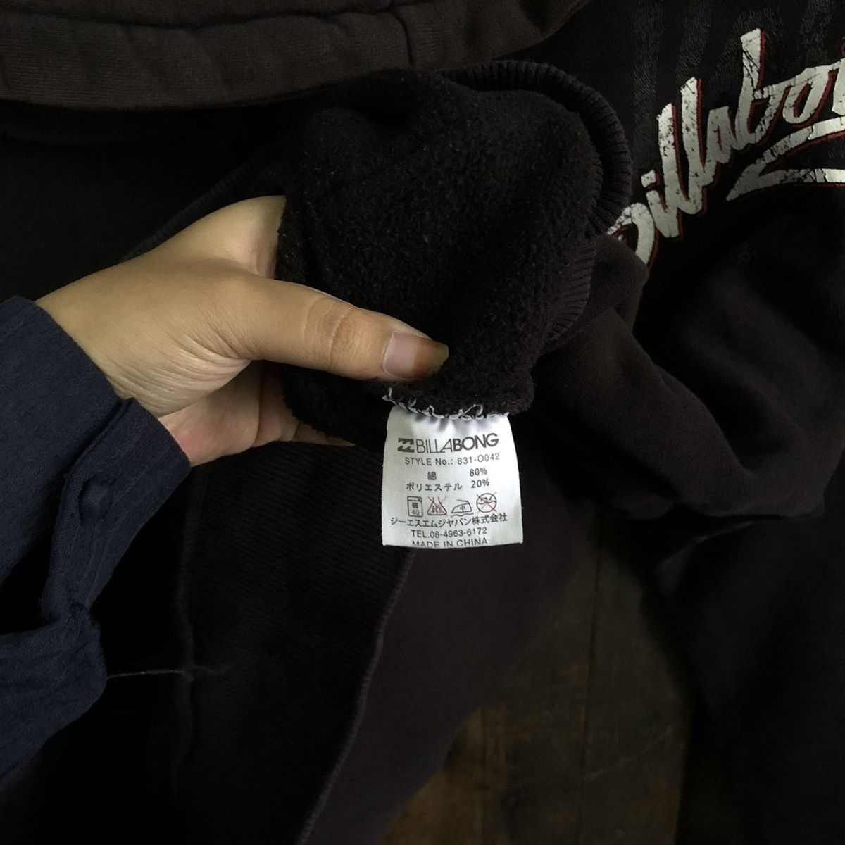 Billabong Vintage Billabong Sunfaded Distressed Hoodie Size US M / EU 48-50 / 2 - 4 Thumbnail