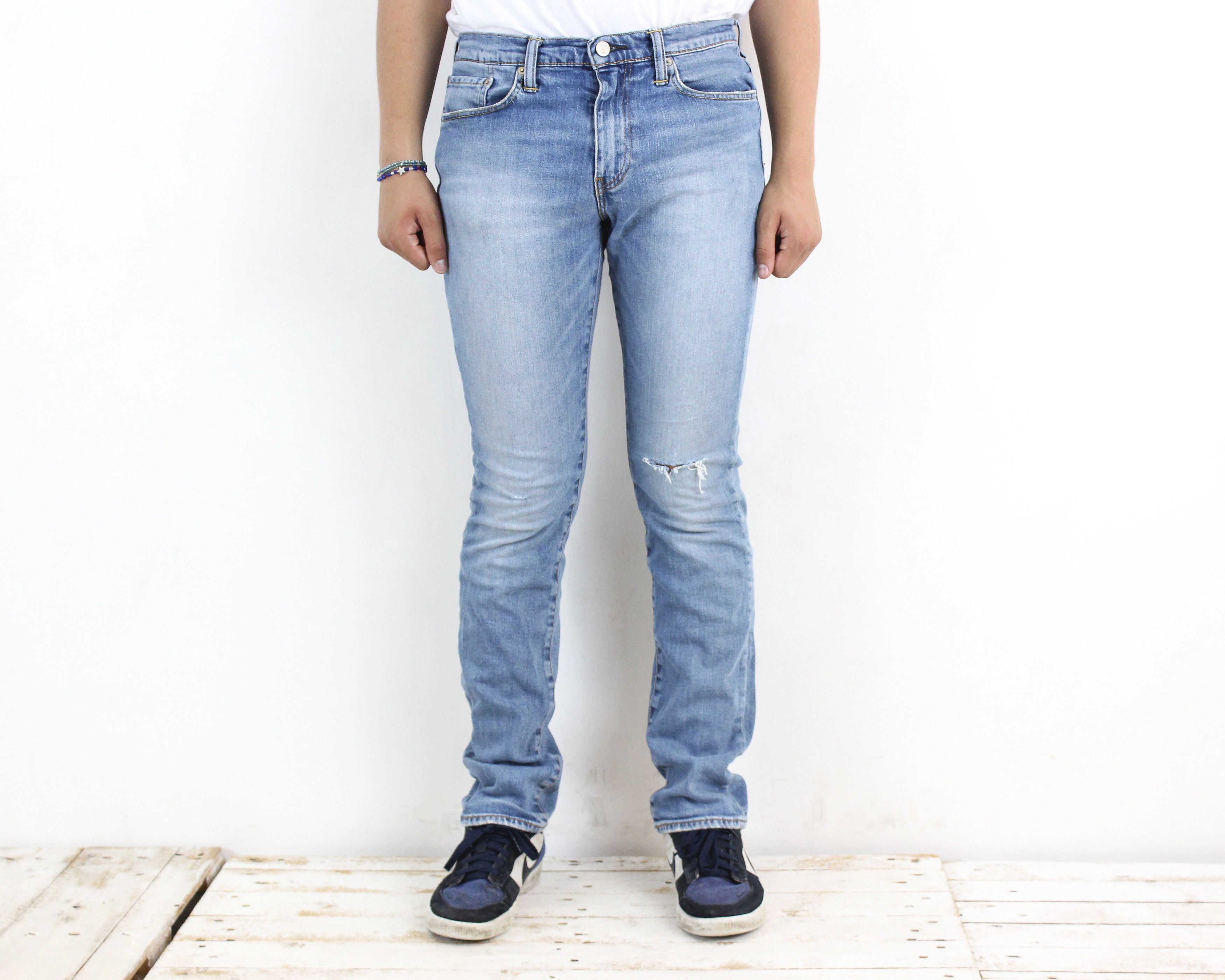 Levi's 511 Men W32 L34 Slim Fit Straight Jeans Denim Pants Trousers Size US 32 / EU 48 - 1 Thumbnail