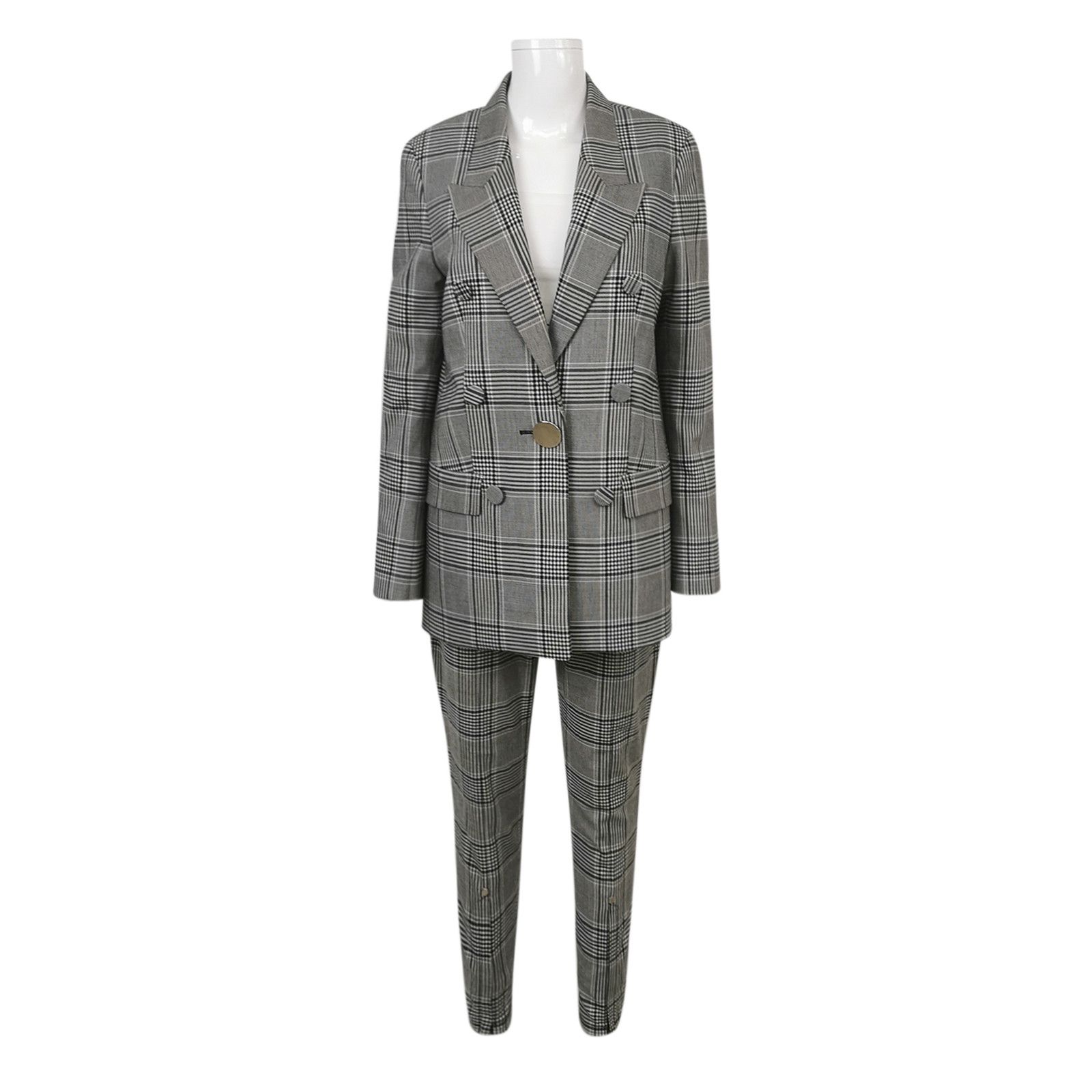 Alexander Wang Alexander Wang Plaid Wool Blend Blazer Set Size 6 Size M / US 6-8 / IT 42-44 - 1 Thumbnail