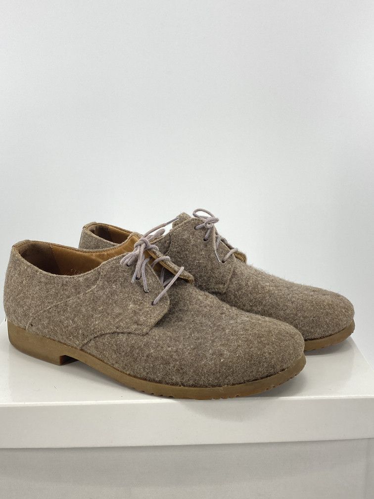 Wool Derby´s Casual Leather Shoes