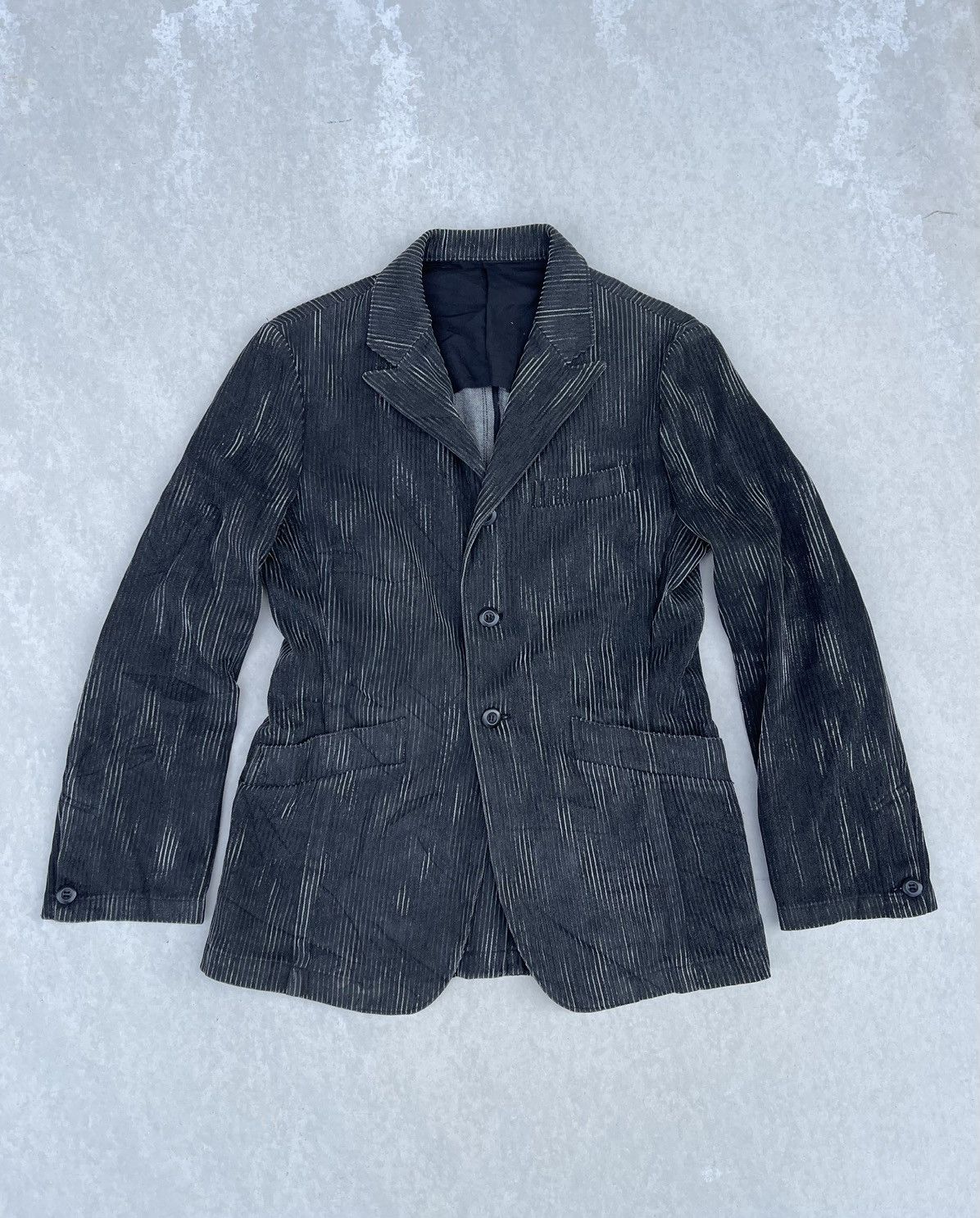Issey Miyake × Japanese Brand × Vintage 🔥RARE🔥 BERNINGS SHO BUTTON JACKET INSPIRED ISSEY MIYAKE Size US M / EU 48-50 / 2 - 3 Thumbnail