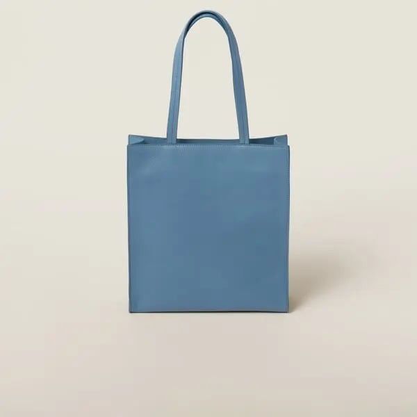 Miu Miu Madras Leather Tote Bag Size ONE SIZE - 3 Thumbnail