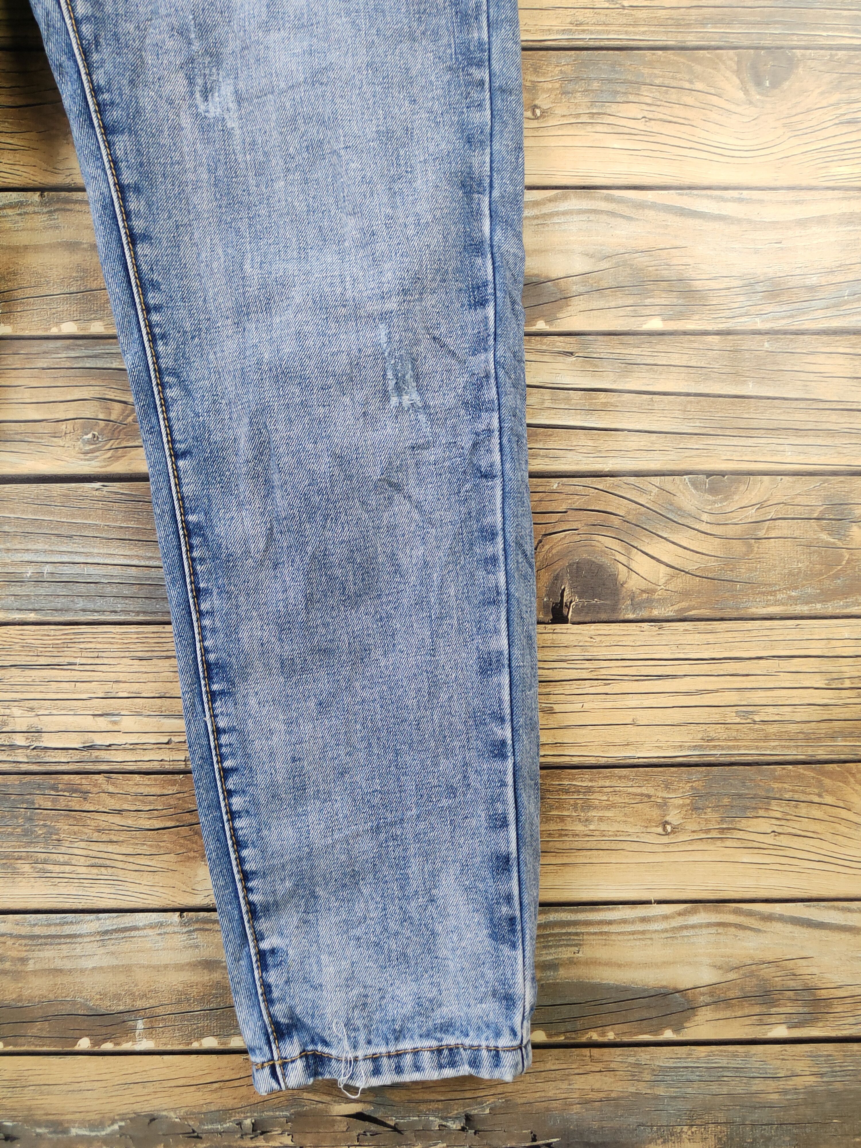 Japanese Brand × Vintage Vintage Japanese Brand Blue Denim Jumpsuits Size 31" - 9 Thumbnail