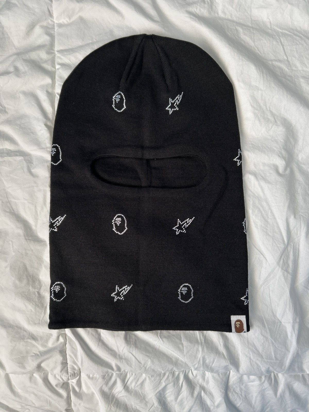 Bape Bape Crystal Stone Balaclava Size ONE SIZE - 1 Thumbnail
