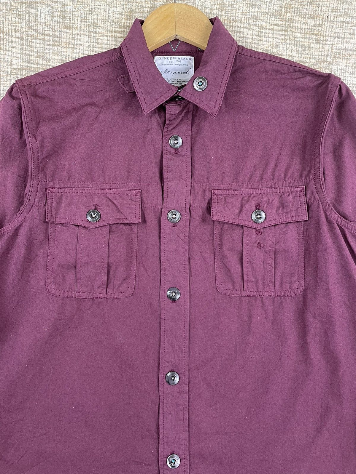 Dsquared2 M2SQUARED Japan Avant Grande Buttoned Jacket Size US M / EU 48-50 / 2 - 9 Thumbnail