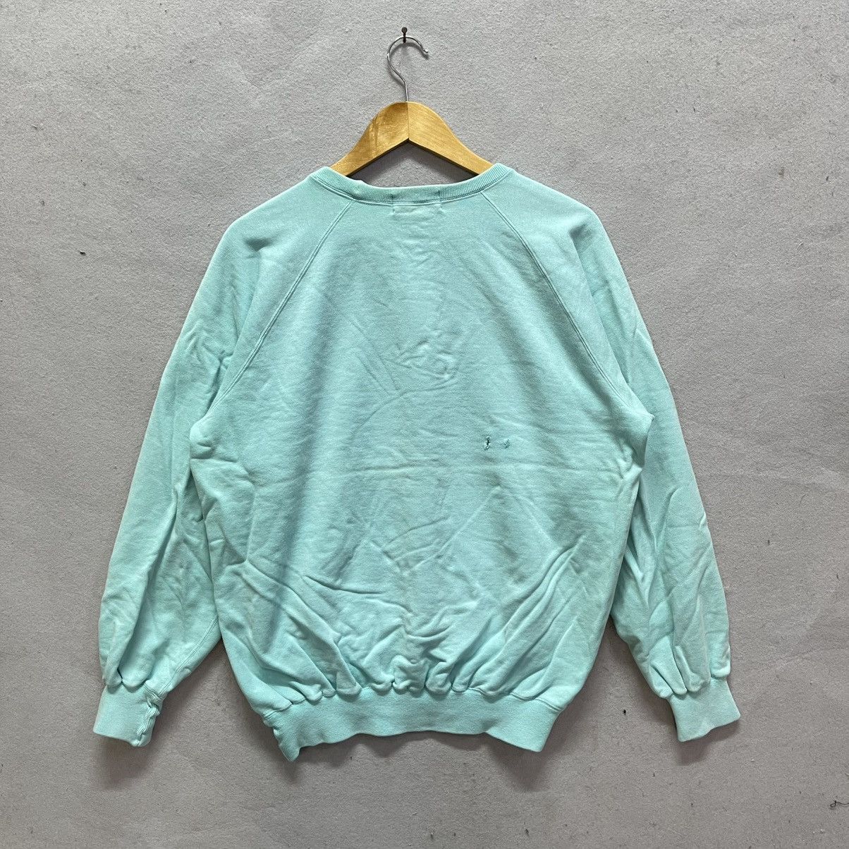 Polo Ralph Lauren Polo Ralph Lauren Vintage Crewneck Sweatshirt Light Teal Size US M / EU 48-50 / 2 - 6 Thumbnail