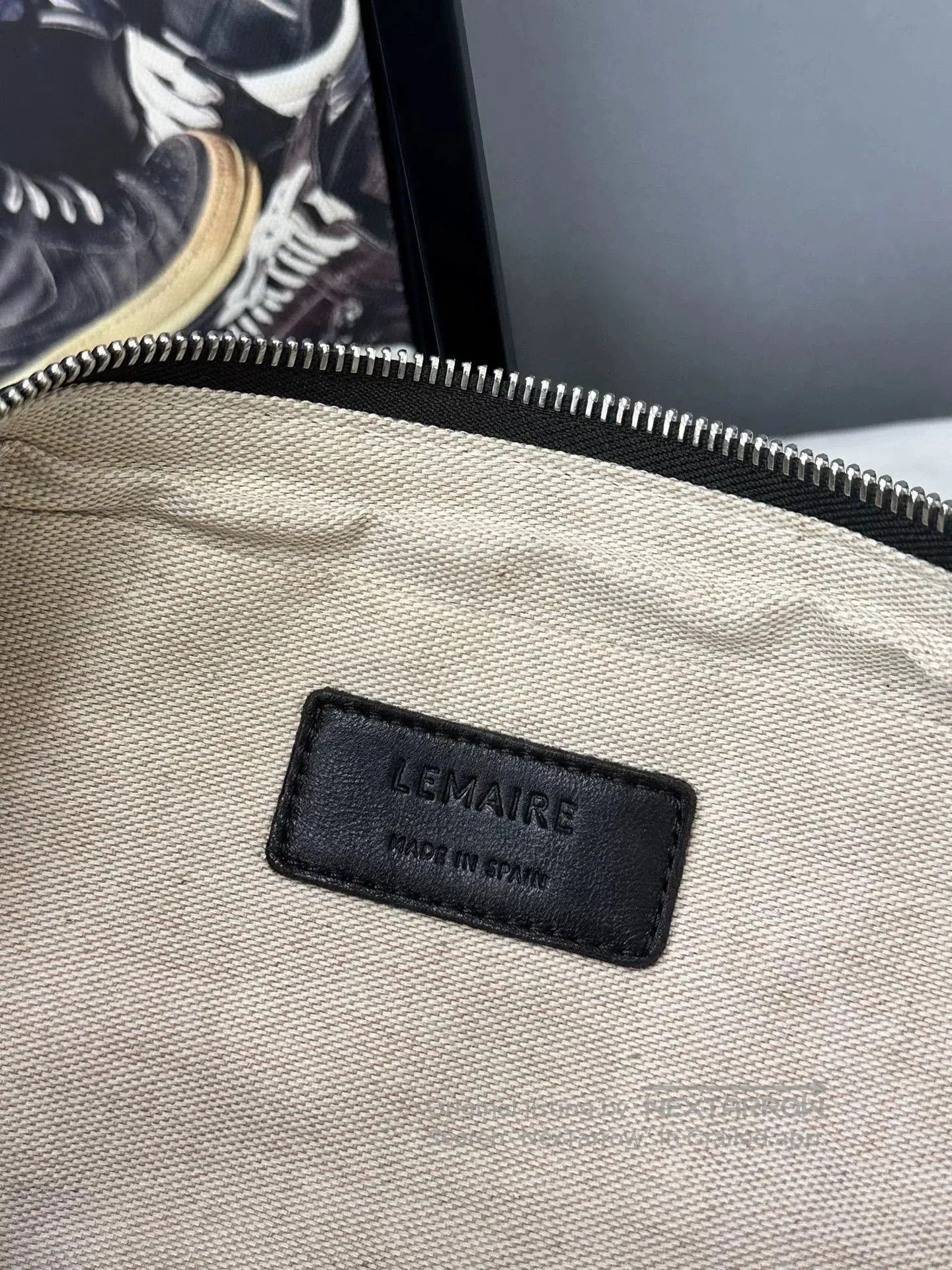 Lemaire Lemaire Medium Sheepskin Croissant Bag. Size ONE SIZE - 8 Thumbnail