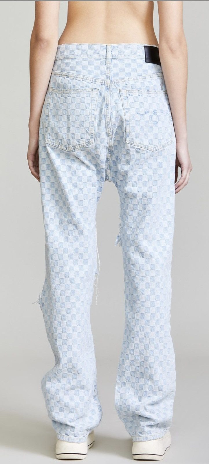 R13 R13 Izzy drop checker board Size 27" / US 4 / IT 40 - 4 Thumbnail