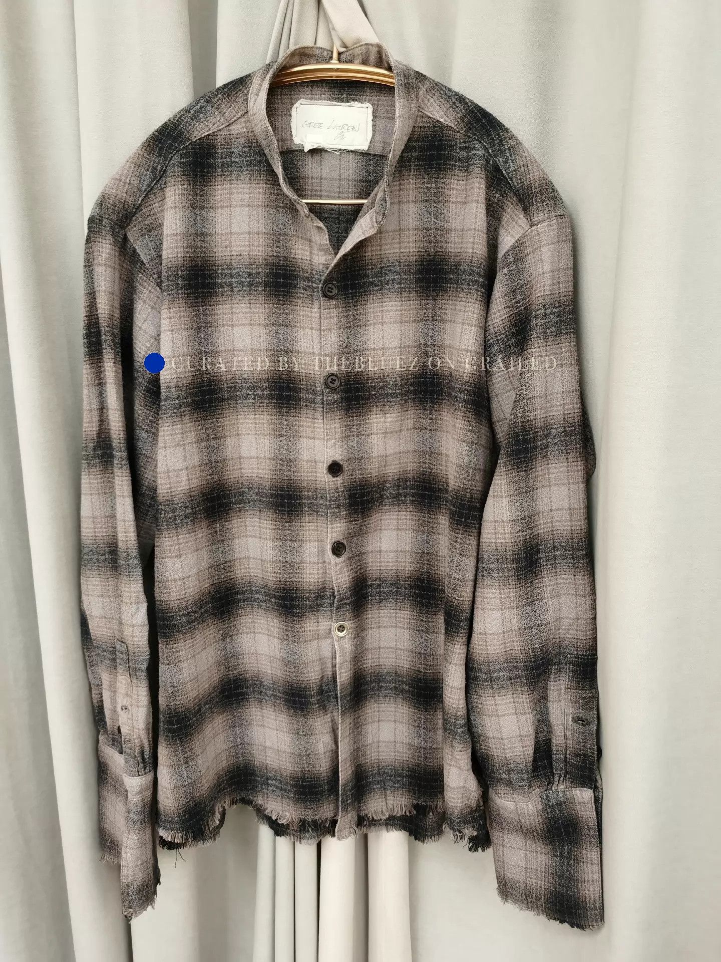 Greg Lauren Vintage Distressed Button-Up Shirt Size US L / EU 52-54 / 3 - 1 Thumbnail