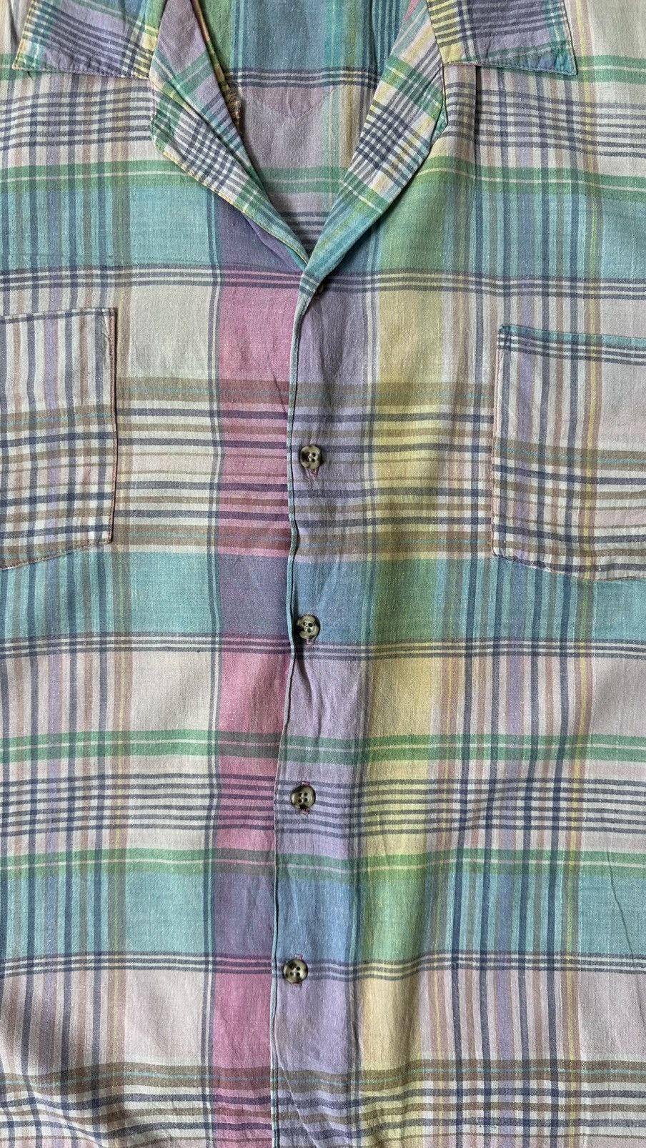 Panhandle Slim VINTAGE PANHANDLE SLIM MADE IN USA CHECKERED SHIRT Size US L / EU 52-54 / 3 - 4 Thumbnail