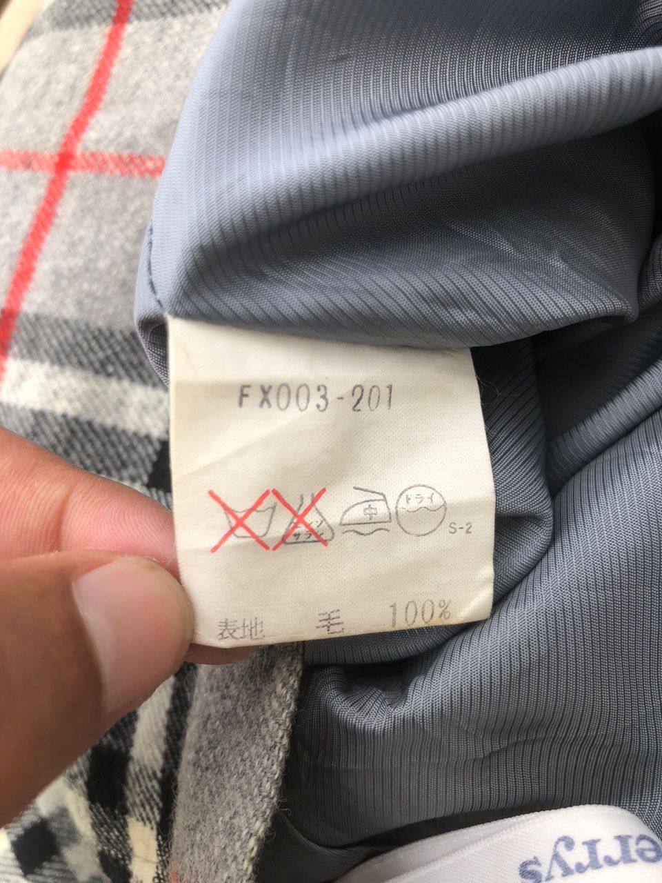 Burberry Vintage Burberrys Nova Check Skirts Size 26" / US 2 / IT 38 - 3 Thumbnail