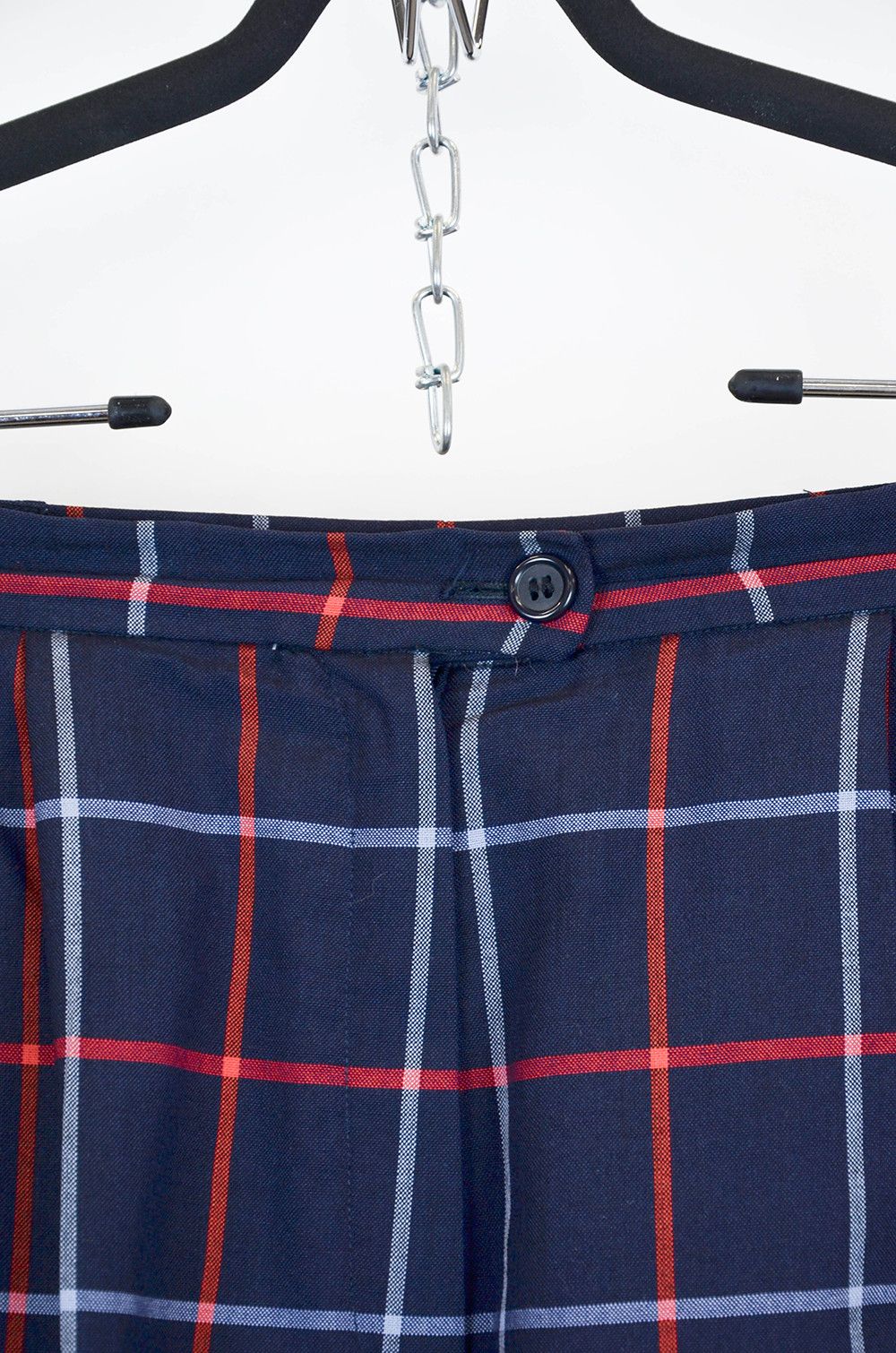 Burberry Burberrys Vintage Wool Plaid Trousers – Size 12 (M) Size 30" / US 8 / IT 44 - 4 Thumbnail