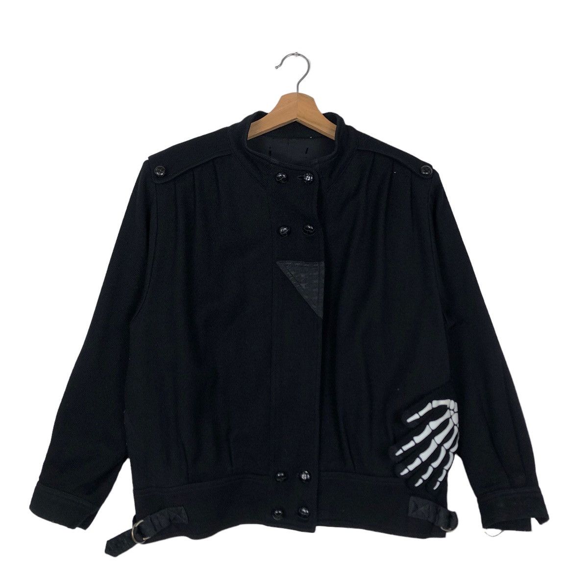 Hysteric Glamour 🔥Iconic Black Bomber Jacket Hysteric Glamour Japan Made Size US M / EU 48-50 / 2 - 1 Thumbnail