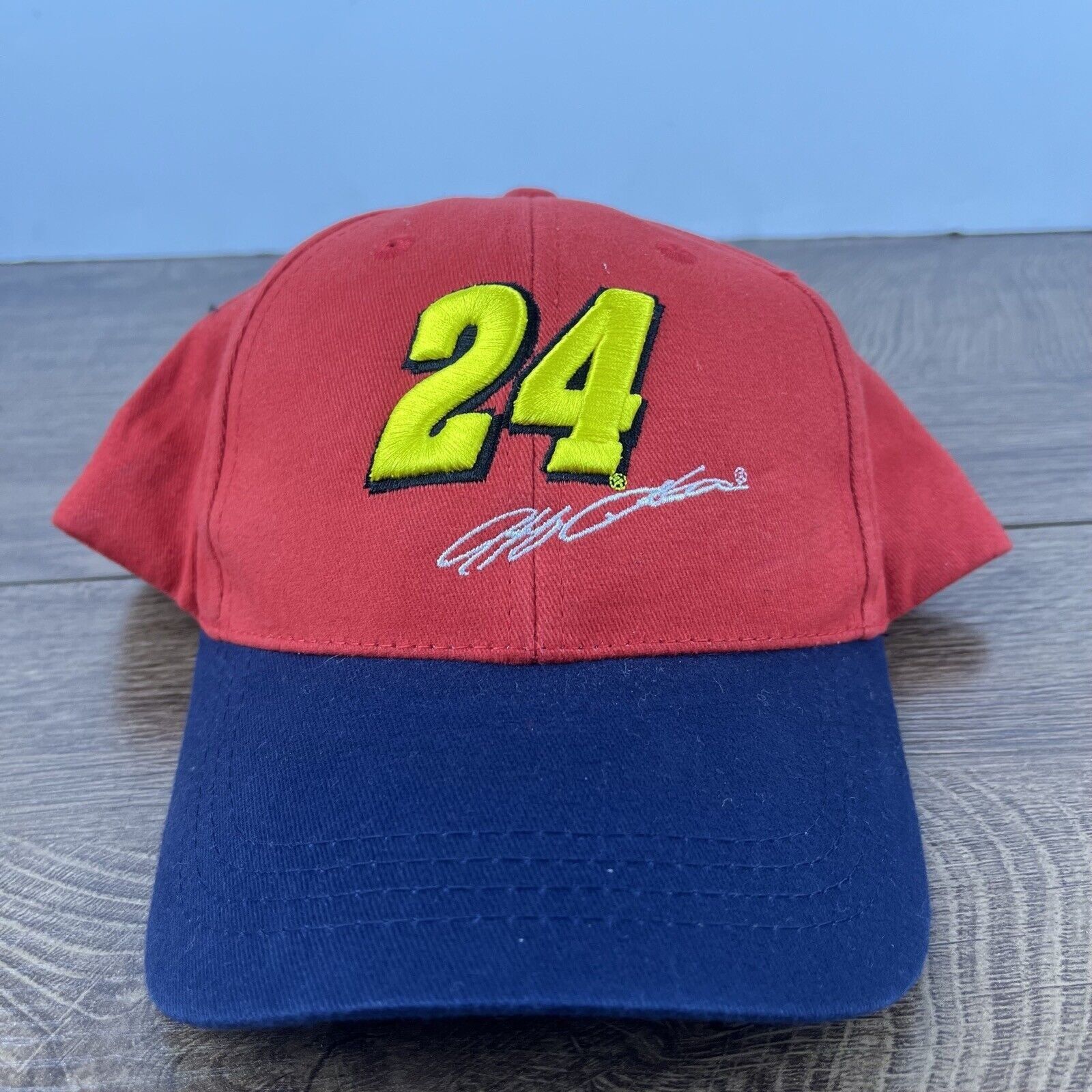 Other Jeff Gordon 24 Hat NASCAR Racing Hat Red Hat Adjustable Red Size ONE SIZE - 1 Thumbnail